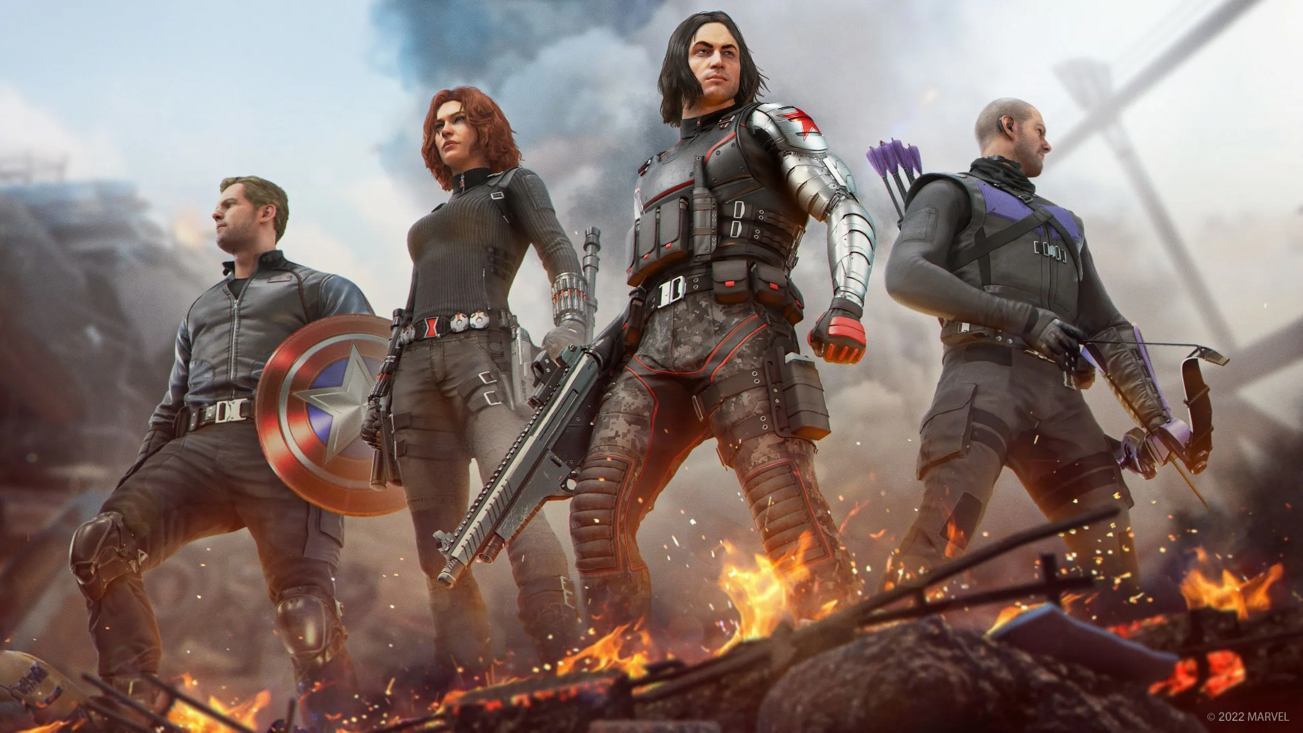 Marvel's Avengers Wallpaper 4K, Captain America