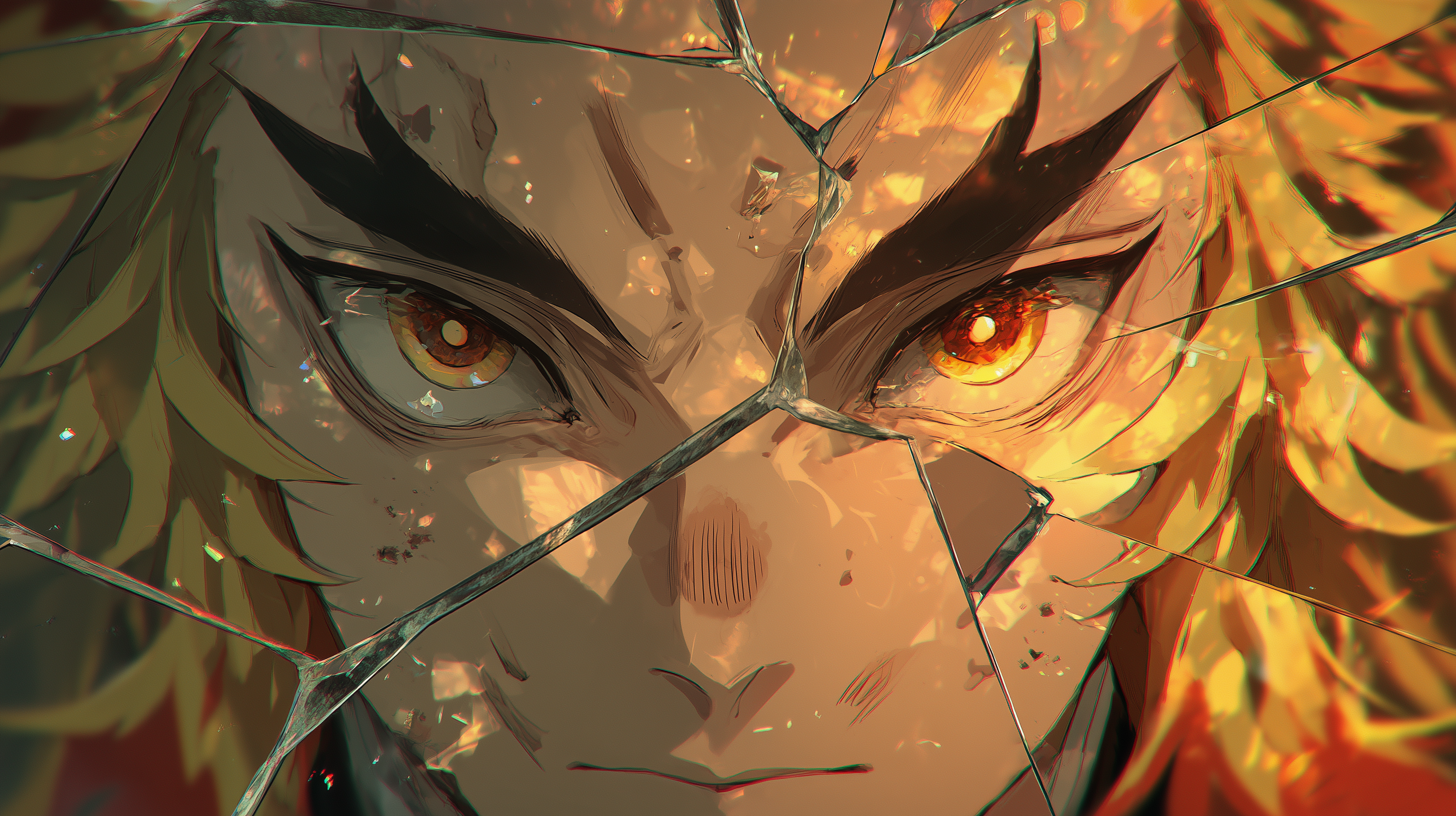 Kyojuro Rengoku Wallpaper HD 4K Free Download