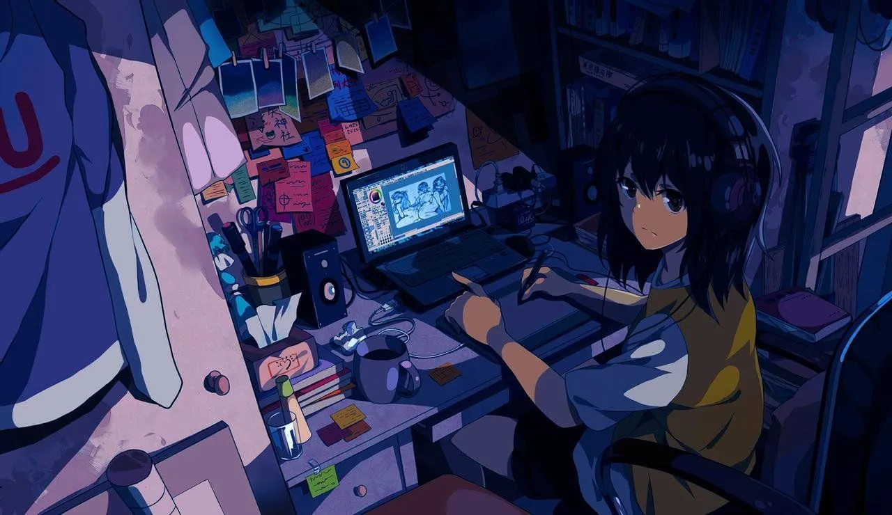 Anime Cool Girl Manga Series Best HD Wallpaper 105230