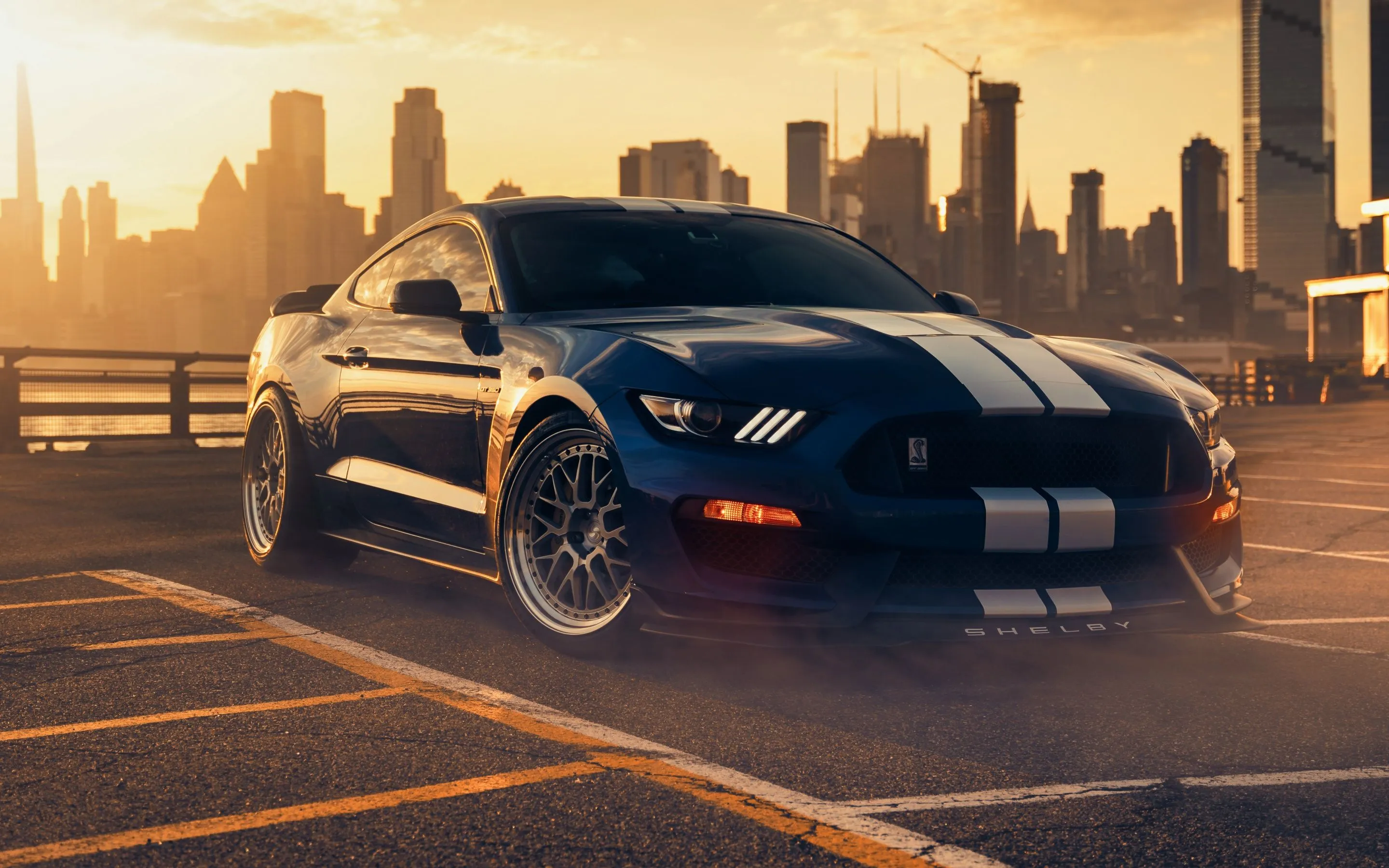 Ford Mustang Shelby GT350 Wallpaper 4K, Performance Sedan, 5K