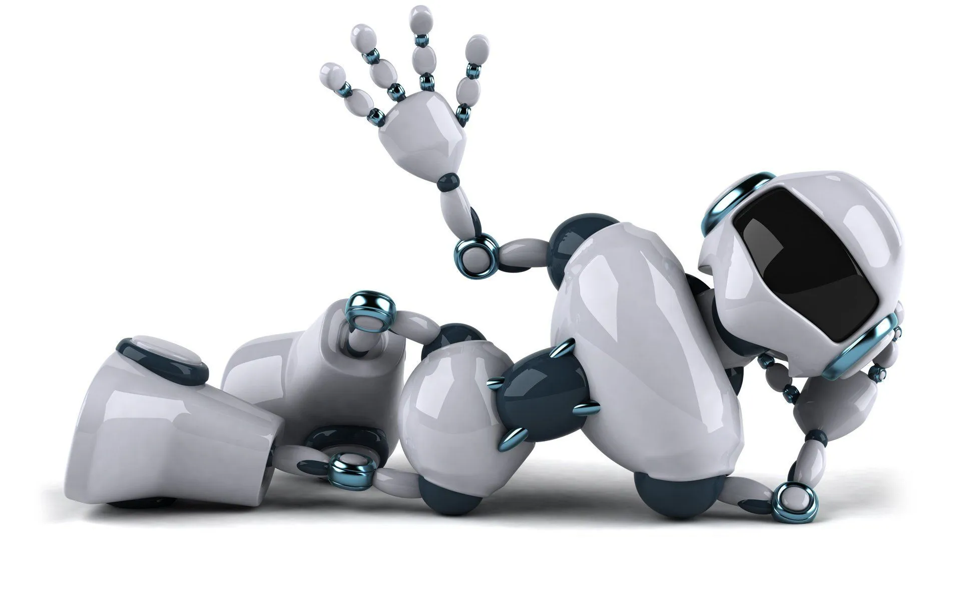 Futuristic Robot Tech Wallpaper Showcasex1200