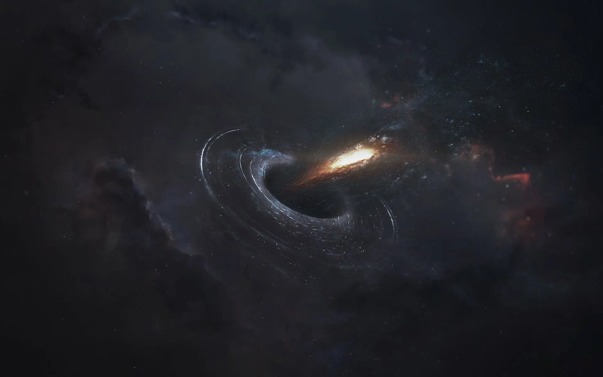 Download Sci Fi Black Hole Space Galaxy Cosmos HD Wallpaper