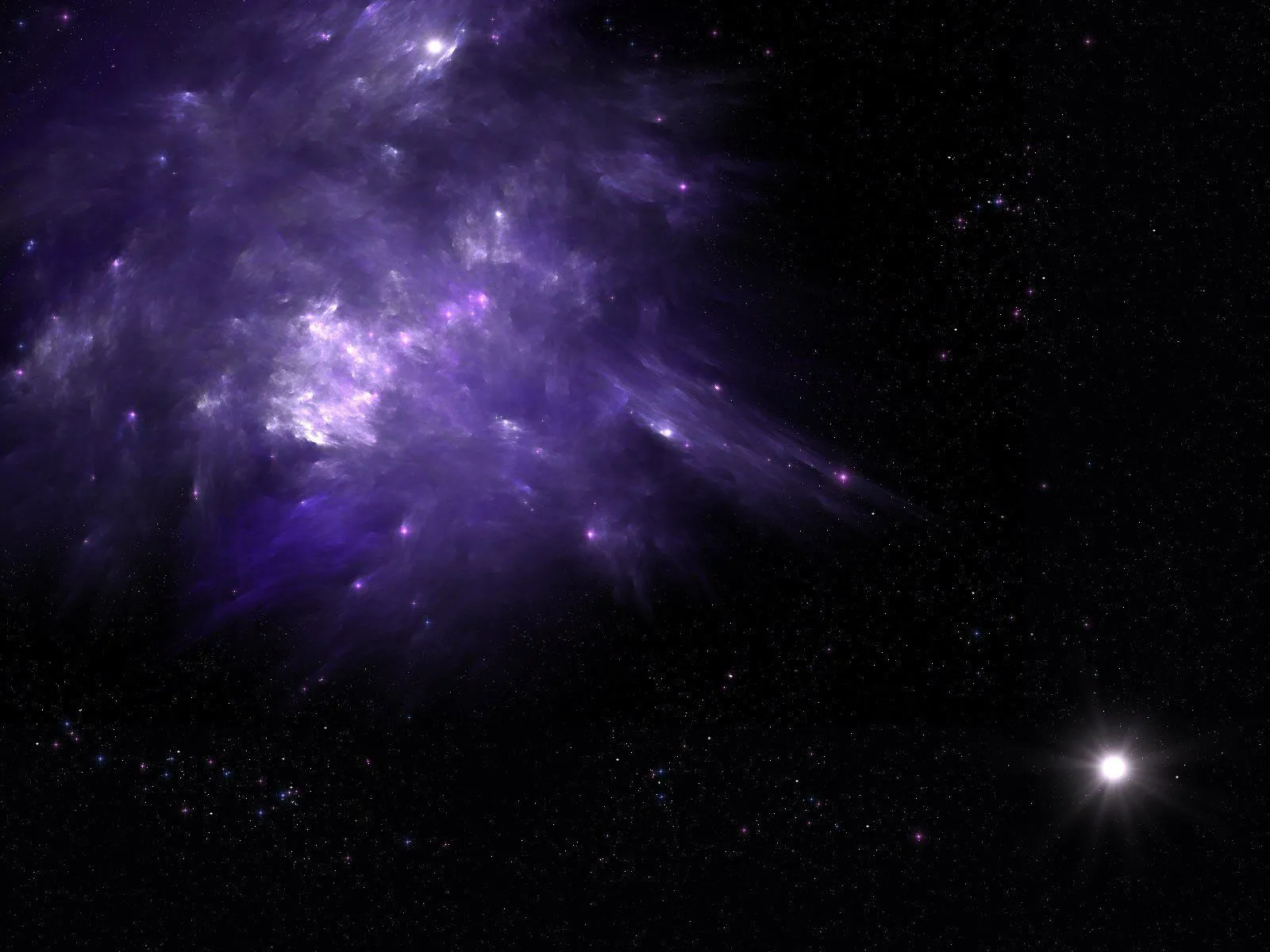 outer, Space, Lights, Stars, Galaxies, Purple, Nebulae, Planet, Earth, Bright Wallpaper HD / Desktop and Mobile Background