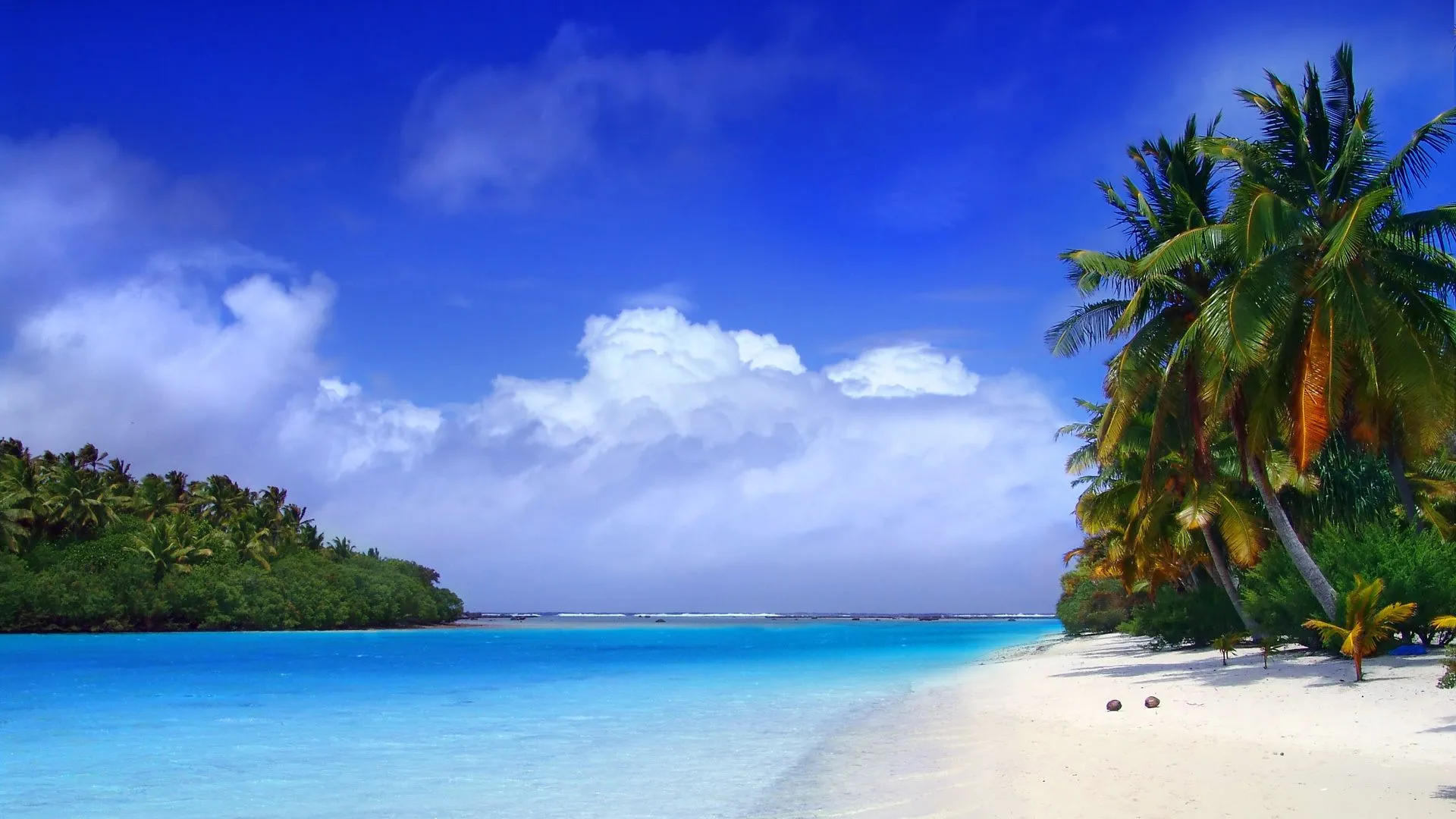Quiet bay on Bali Desktop wallpaper 1920x1080