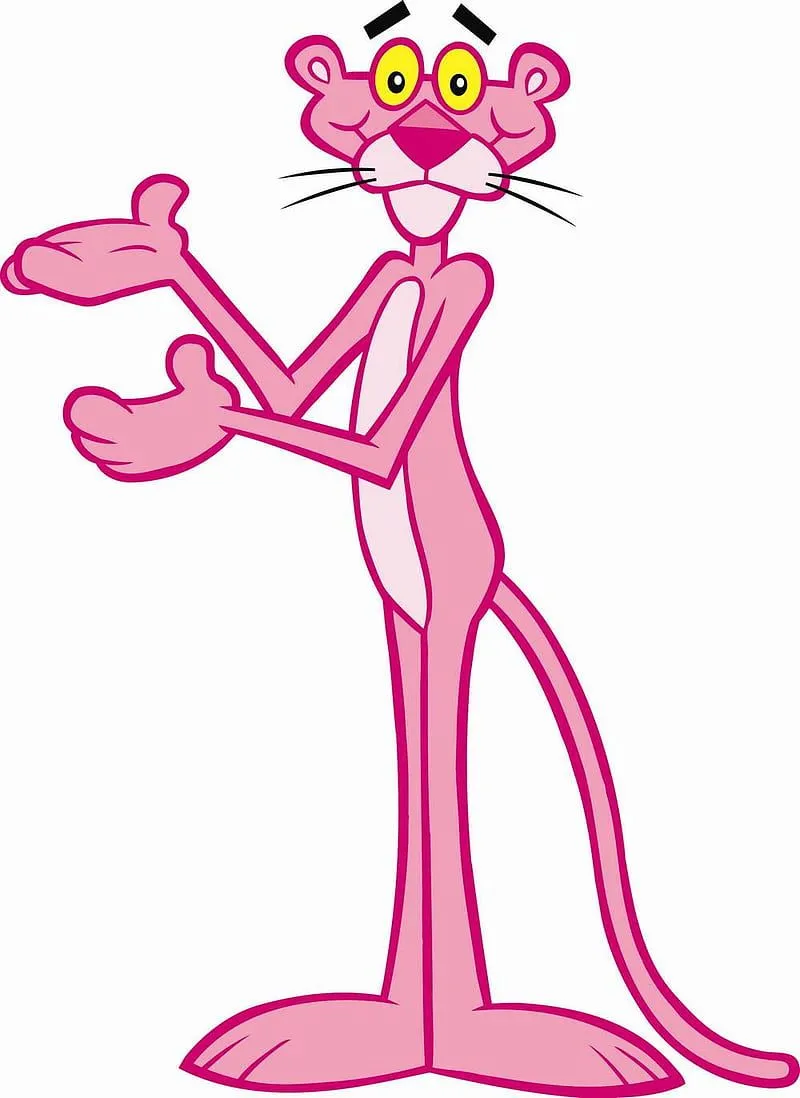 Pink panther, cartoon, character, HD phone wallpaper