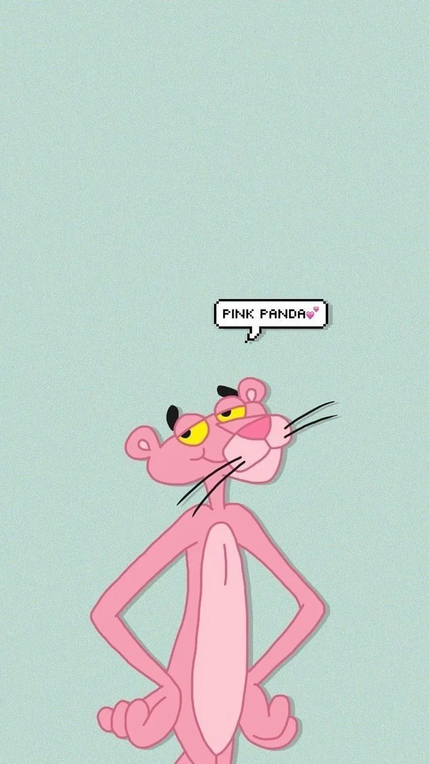 Pink Panther, Cool Cartoon Panther HD phone wallpaper
