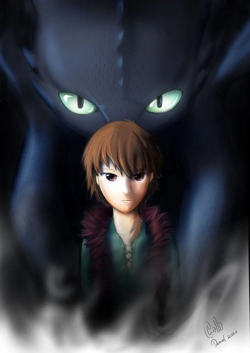 High Resolution Night Fury, Andon Hares, night fury mobile phone HD phone wallpaper