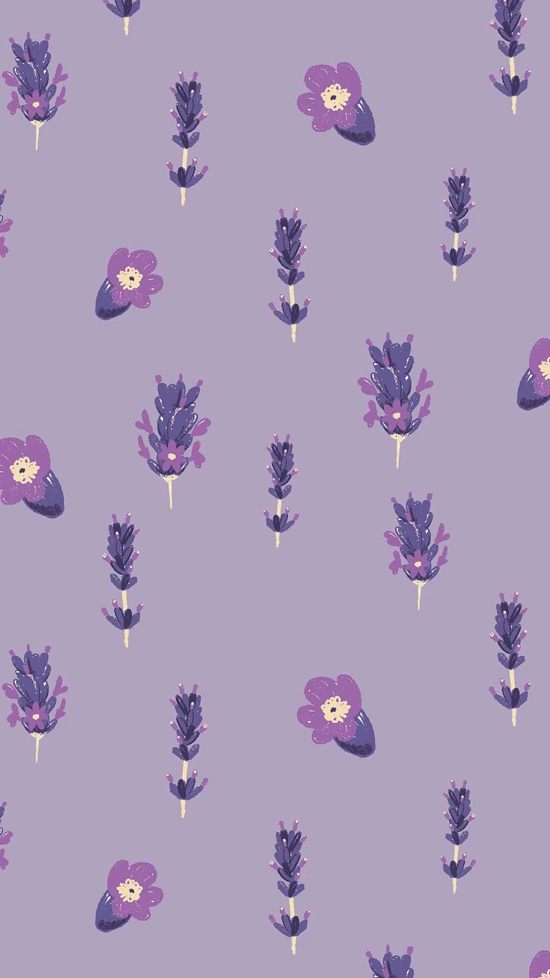 Aesthetic Lavender Wallpaper Flower Image Wallpaper