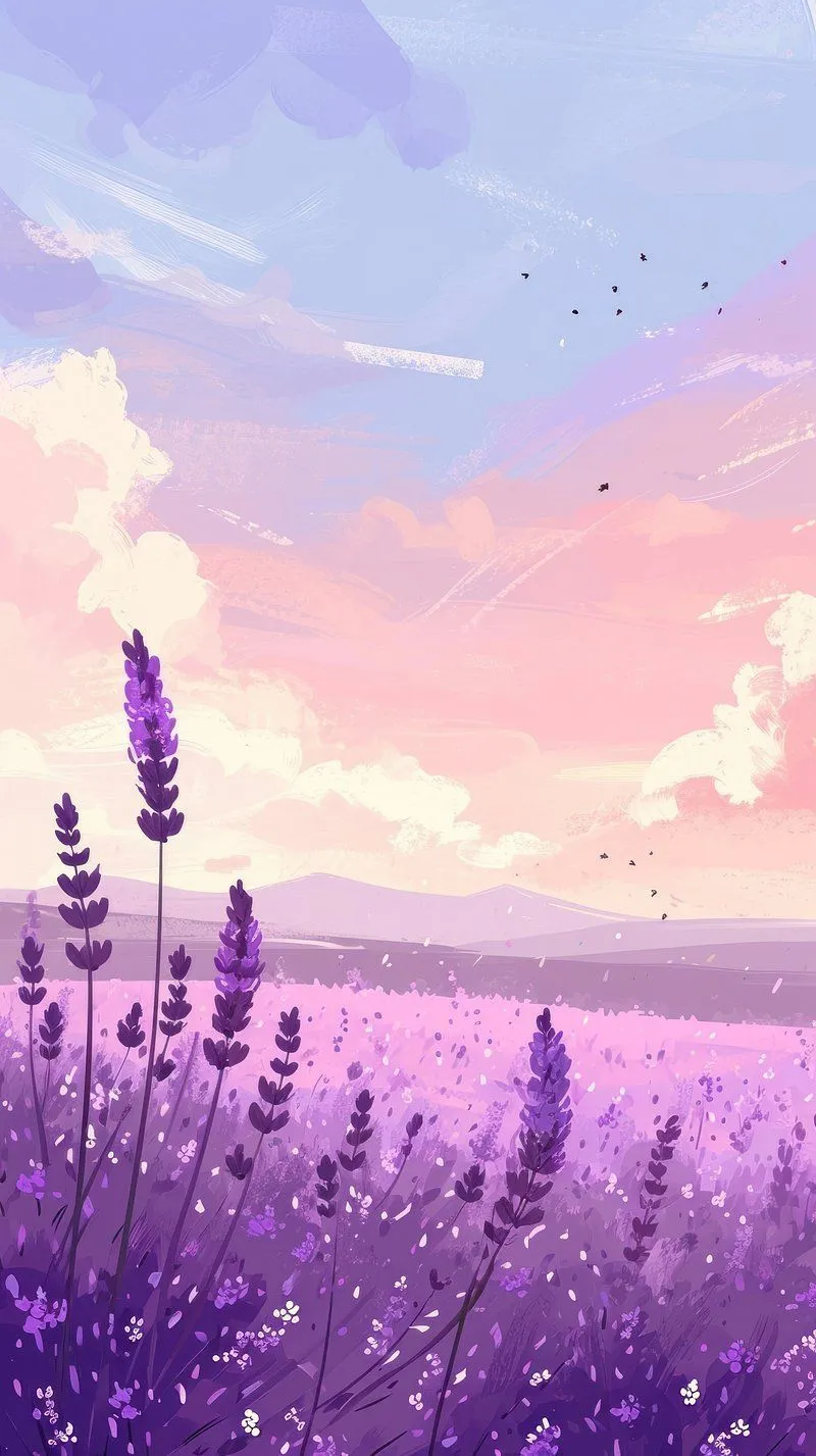 Lavendar Phone Wallpaper, HD Background on WallpaperBat