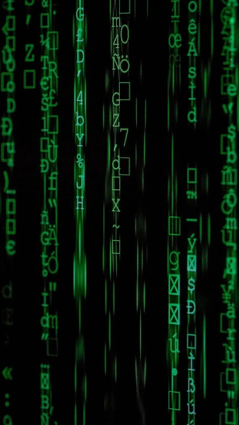 Matrix, code, green, HD phone wallpaper