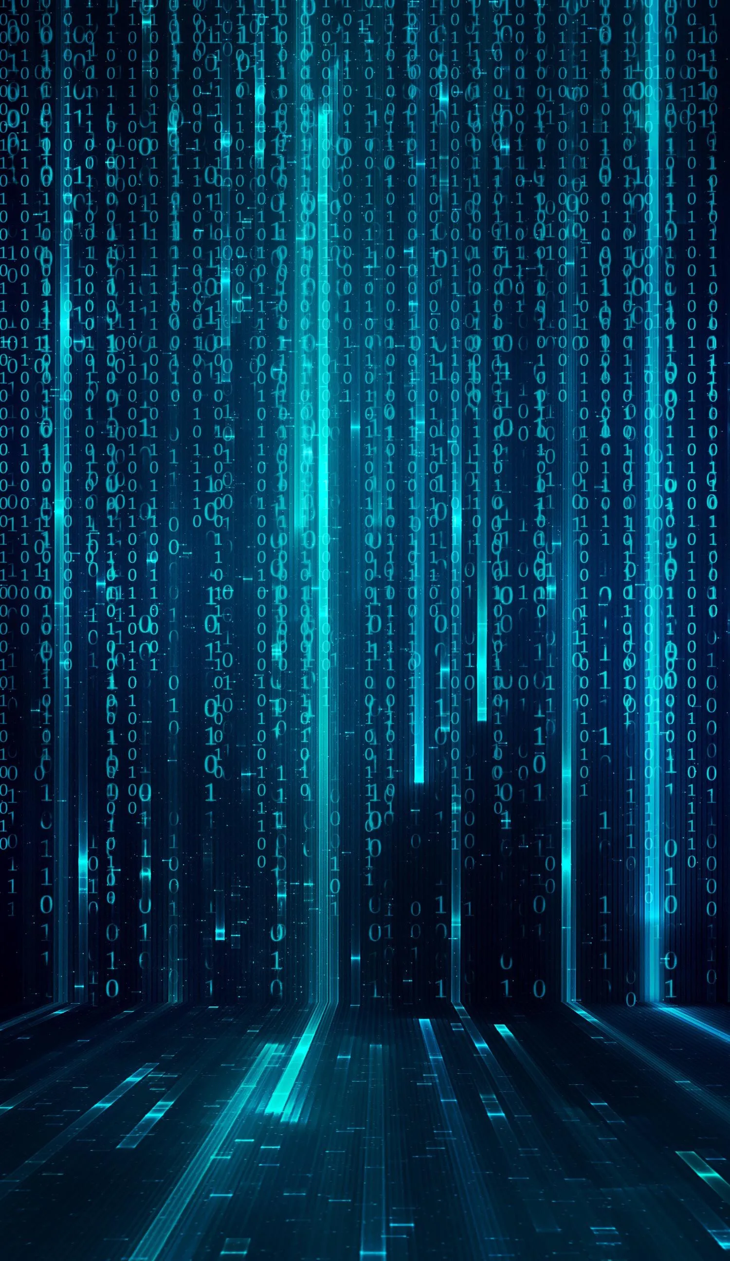 Matrix Blue Phone Wallpaper, HD Background on WallpaperBat