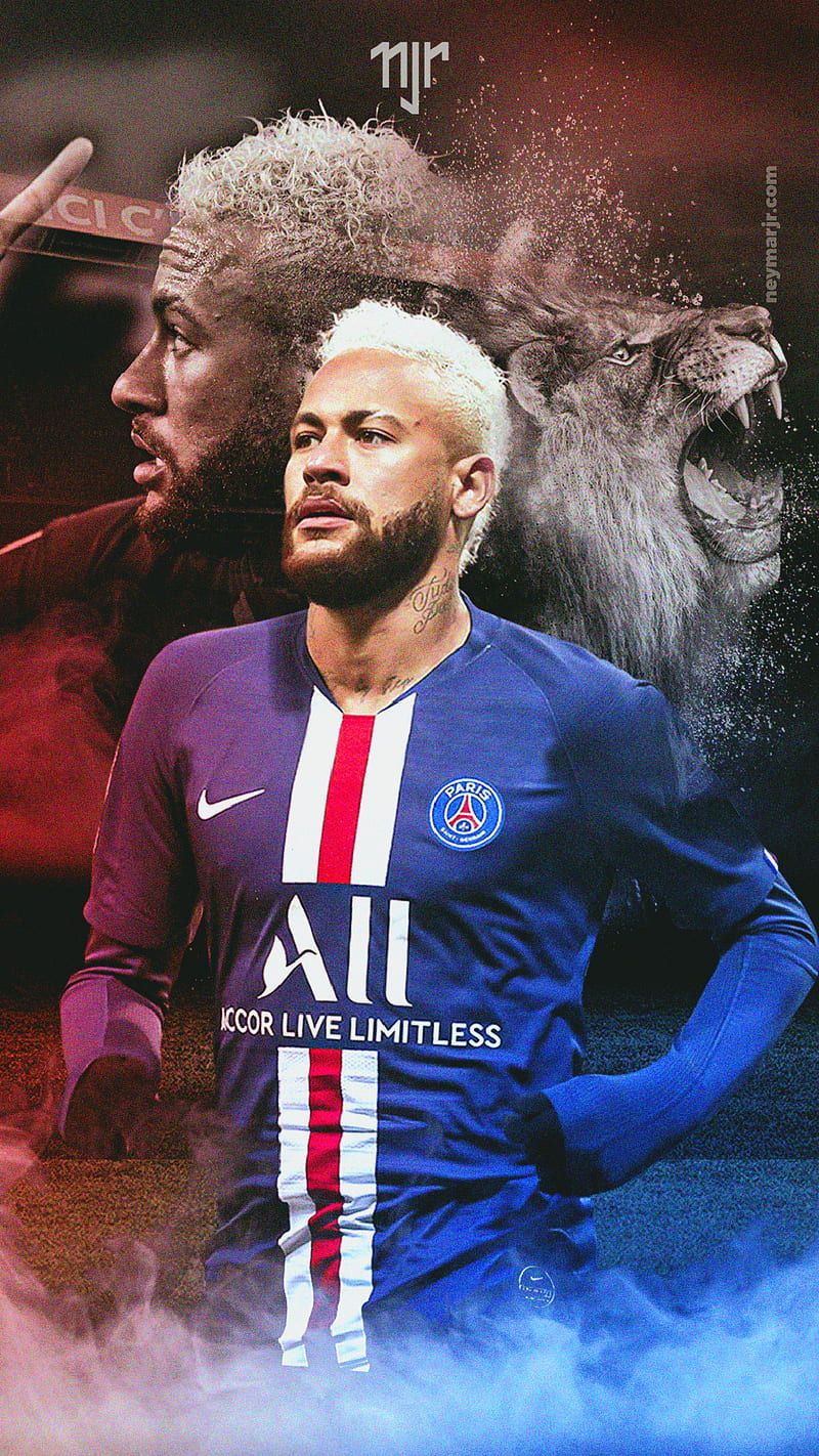 Neymar, champions league, football, neymar jr, psg, HD phone wallpaper