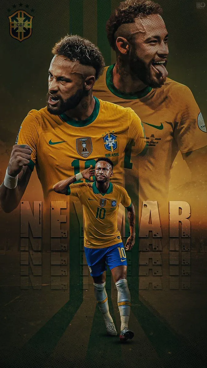 My Designs Mobile Wallpaper BADR Design. #Neymar #Brazil #football #Art #Design #wallpaper