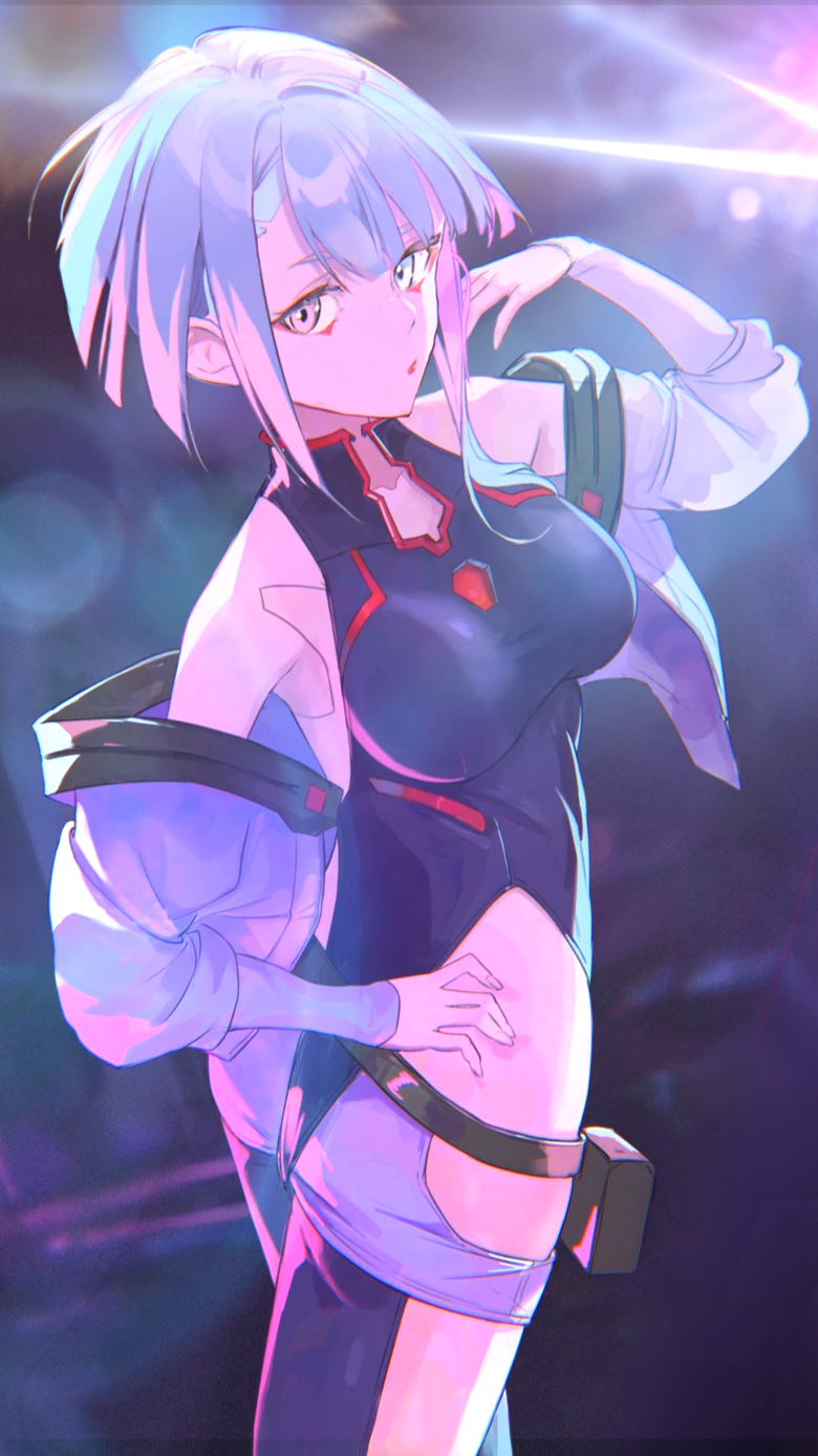 Animated Phone Wallpaper Edgerunners Lucy Arts's Ko Fi Shop