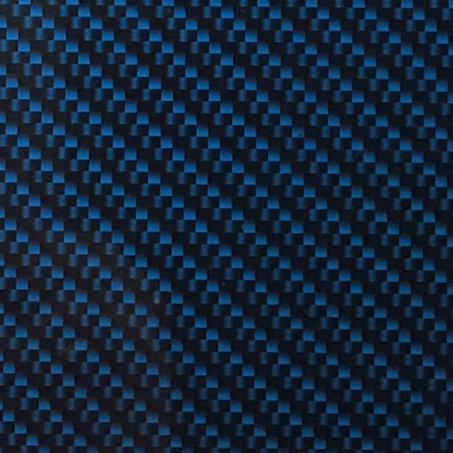 BAD BOY BLUE CARBON FIBER HYDROGRAPHIC FILM