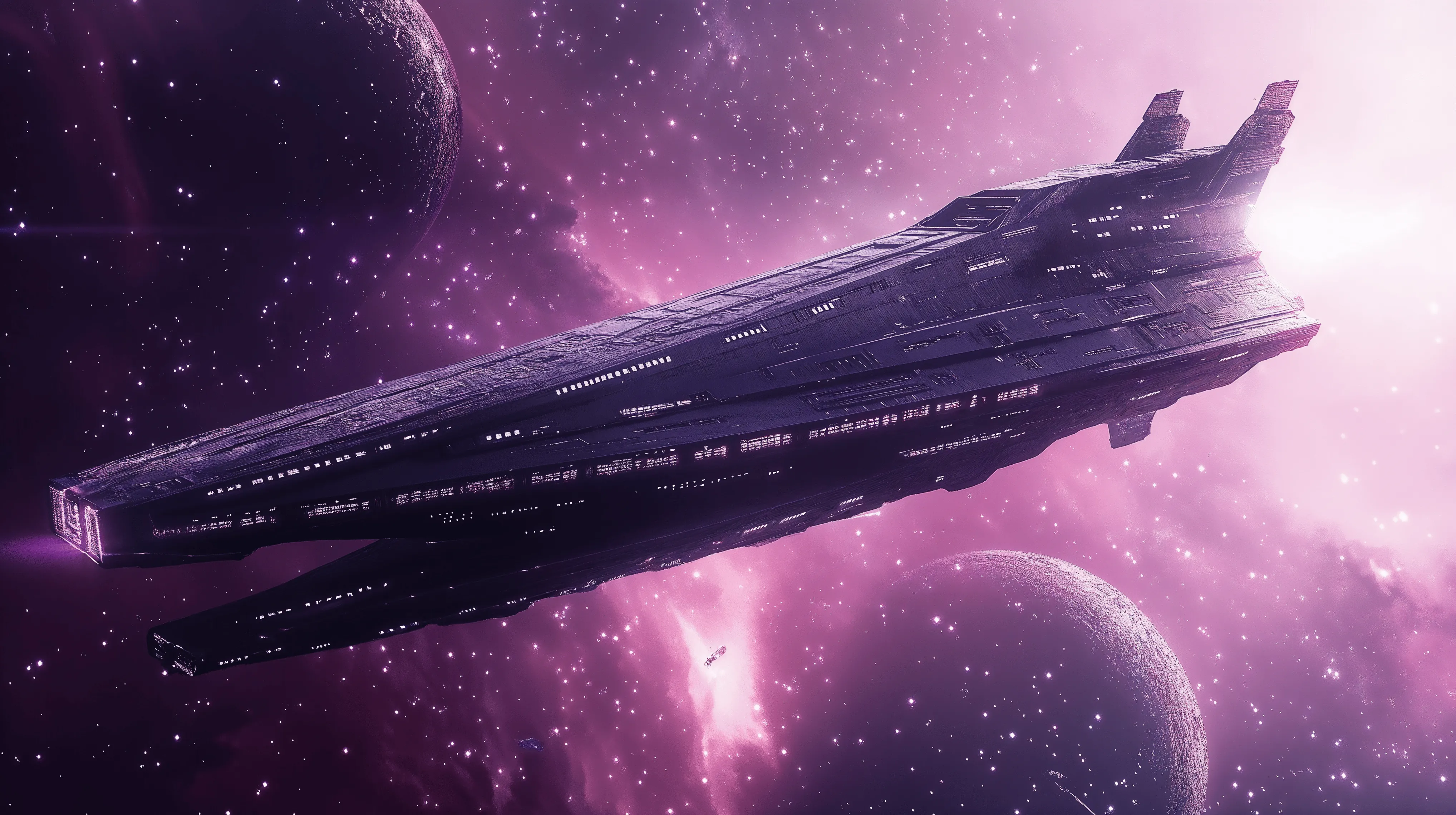 Sci Fi Spaceship In Stunning 4K Ultra HD Wallpaper By Robokobotox2280