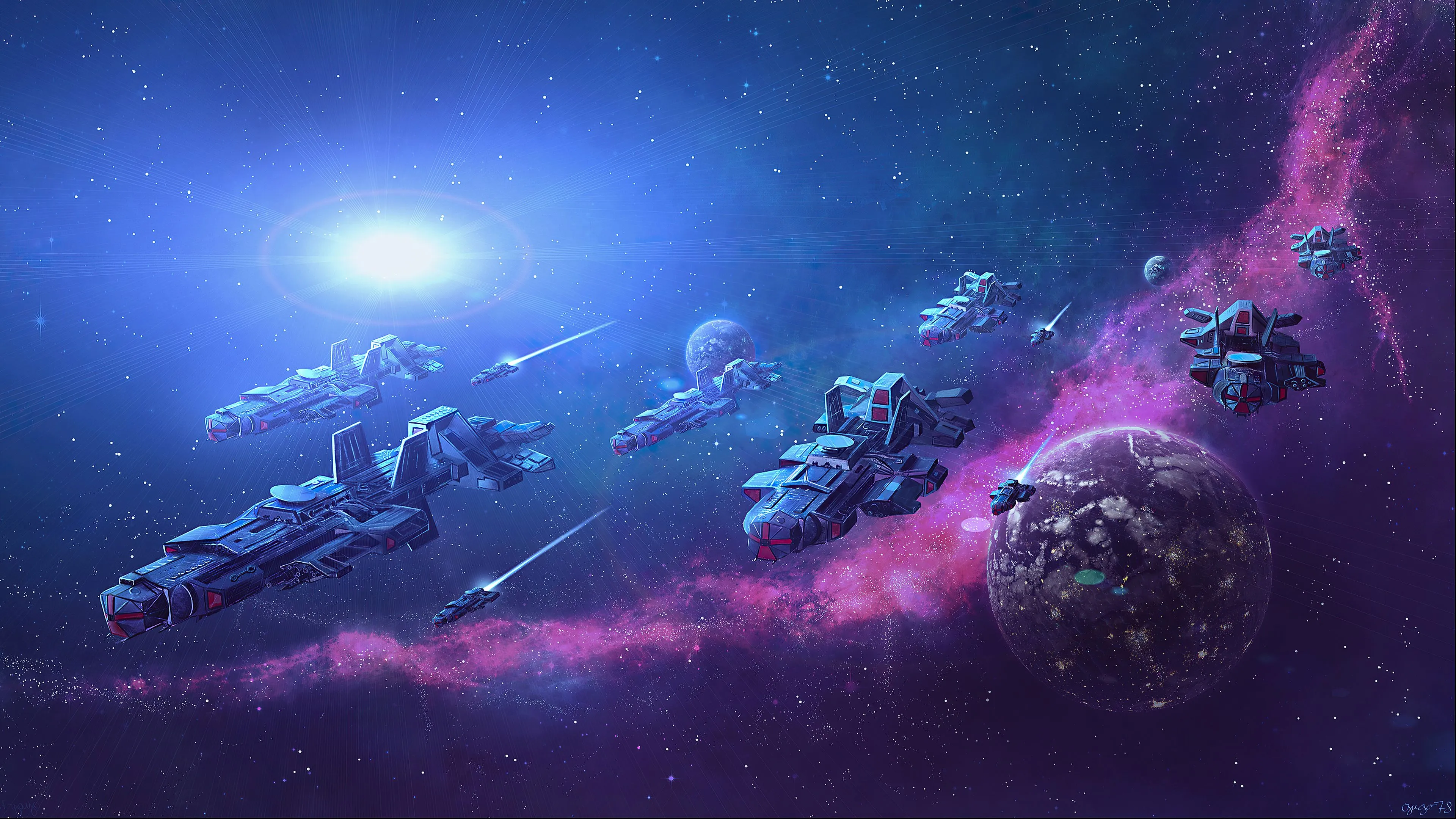 Space Ships 4k Wallpaper, HD Artist Wallpaper, 4k Wallpaper, Image, Background, Photos and Picture
