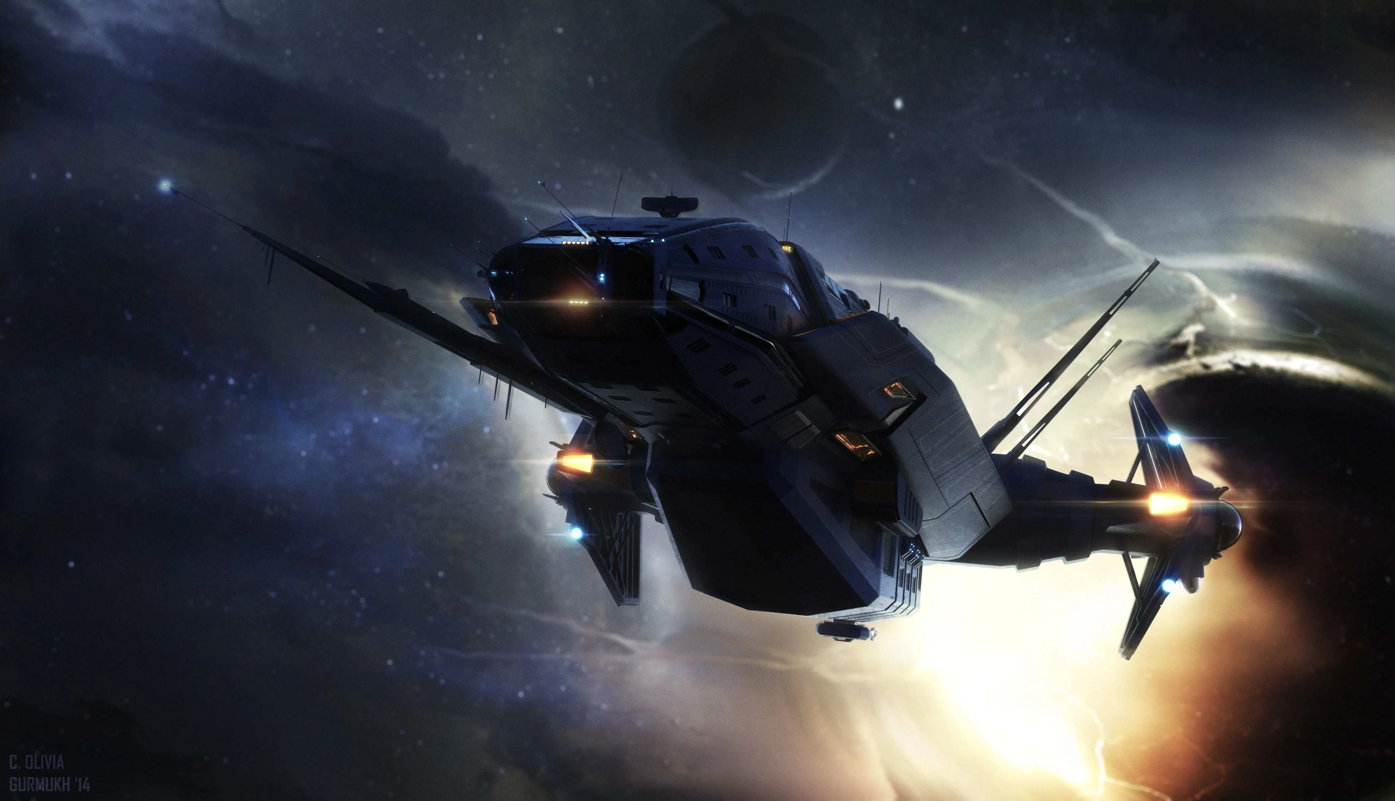 Star Citizen Spaceship 4k Wallpaper, HD Games Wallpaper, 4k Wallpaper Image, Background, Photos and Picture