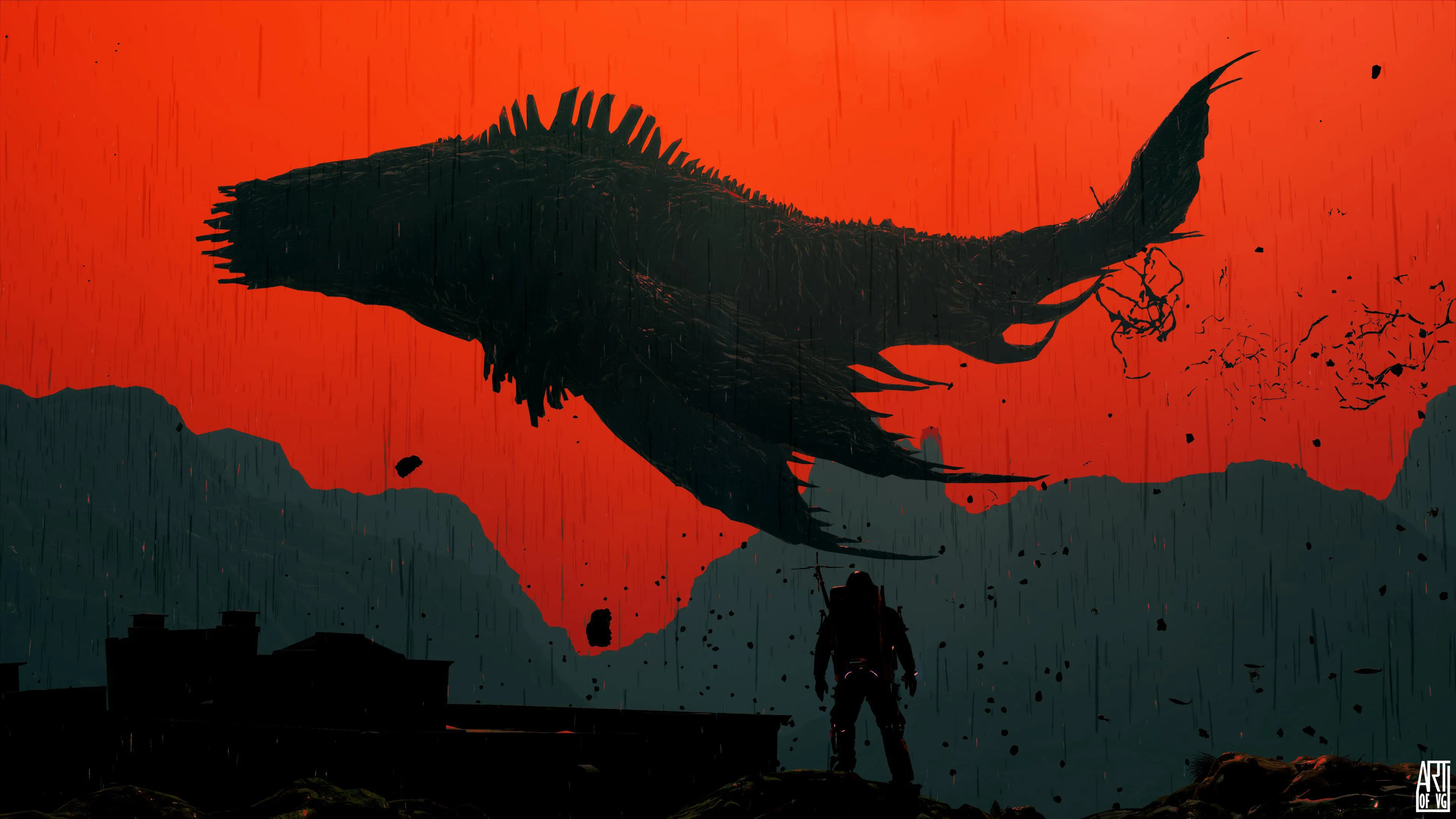 Death Stranding Art Gaming Wallpaper, HD Games 4K Wallpaper, Image and Background