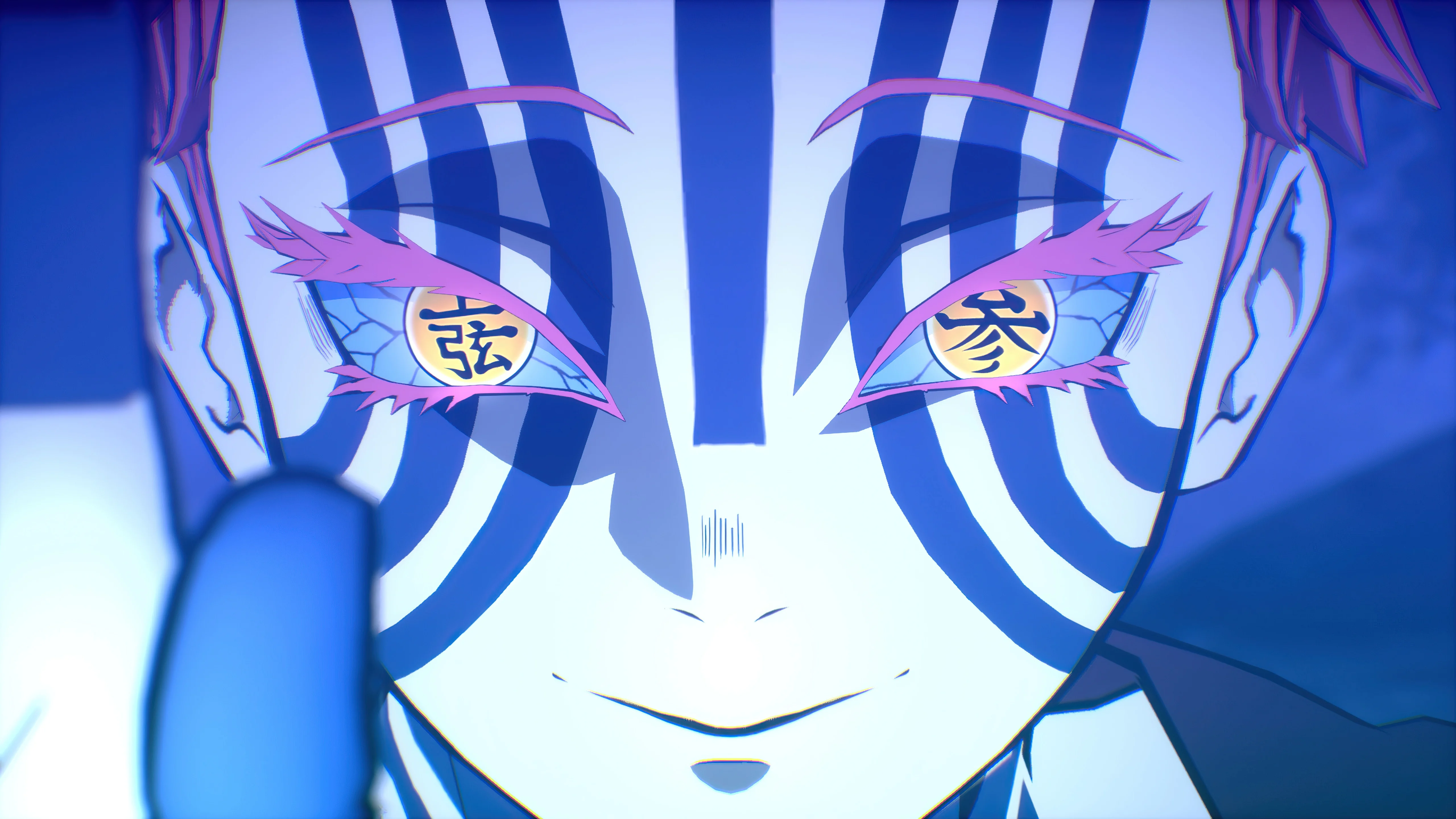 Akaza from Demon Slayer Anime Wallpaper 4K for Desktop