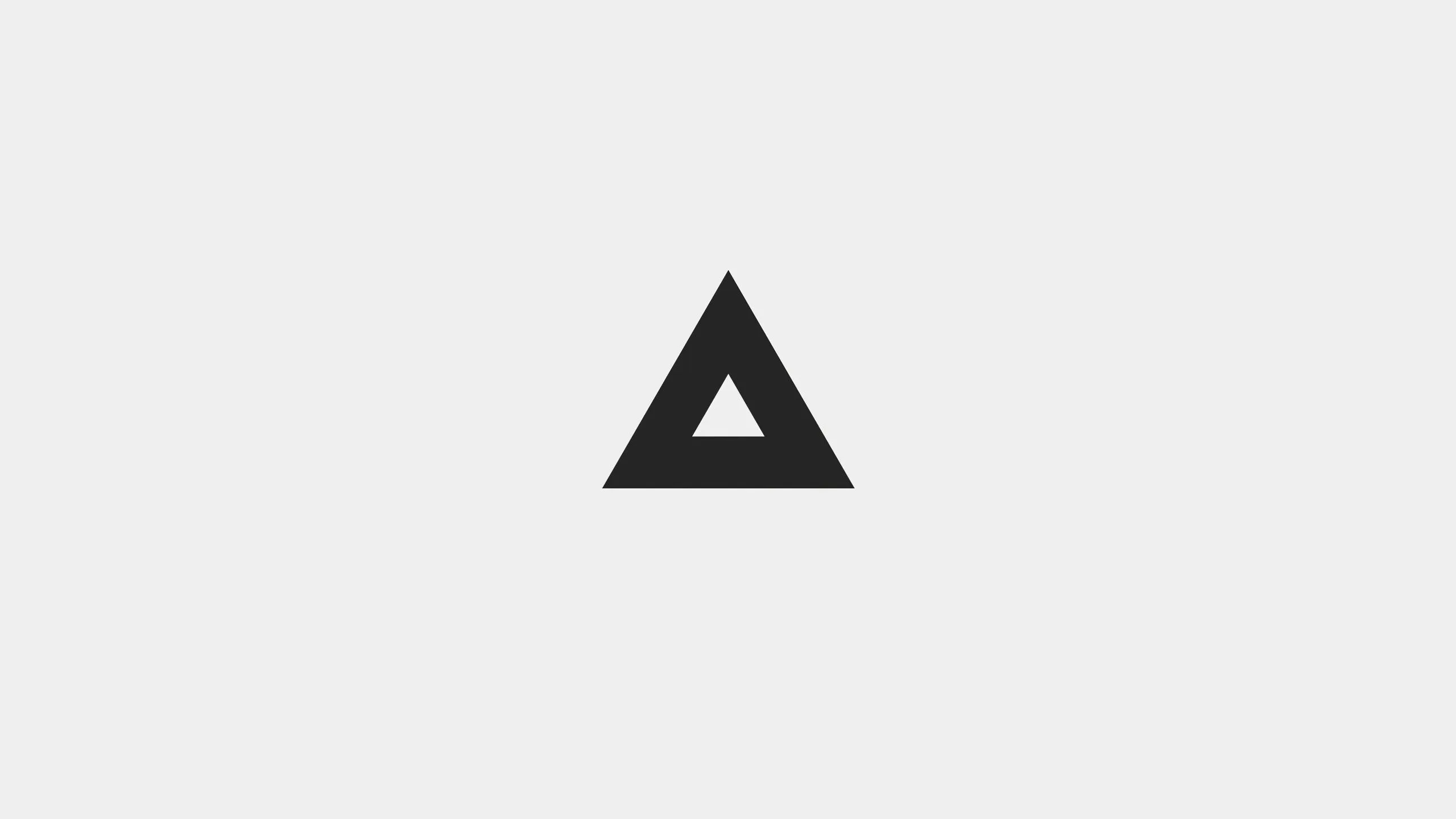Minimal Triangle White Background 4k 1440P Resolution , HD 4k Wallpaper, Image, Background, Photos and Picture