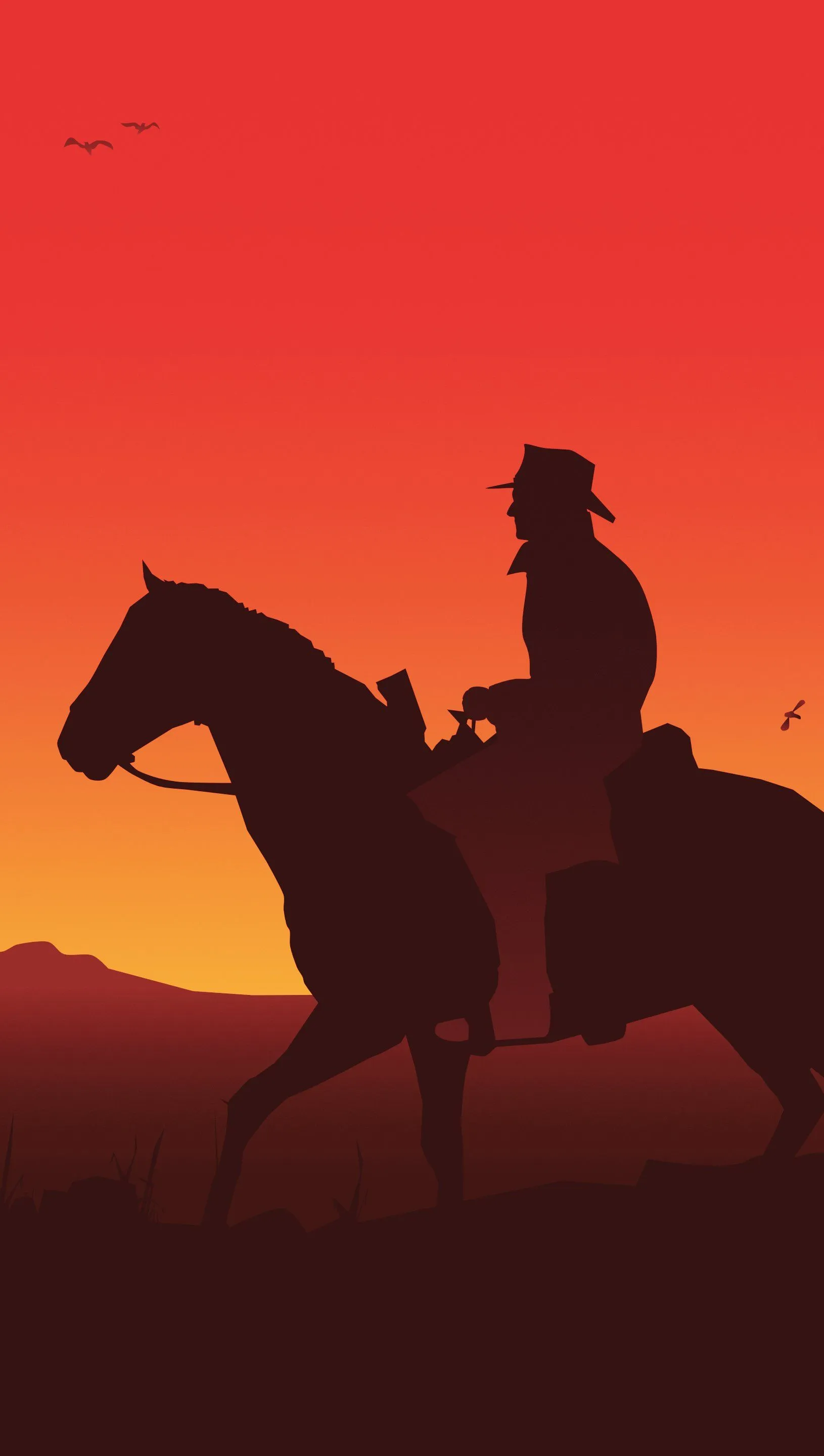 Red Dead Redemption 2 Wallpaper 4K for iPhone and Mobile Phone