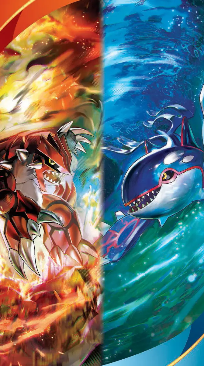 groudon and kyogre wallpaper