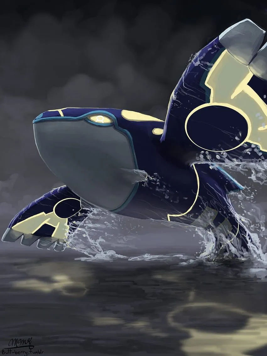 Primal Kyogre HD phone wallpaper