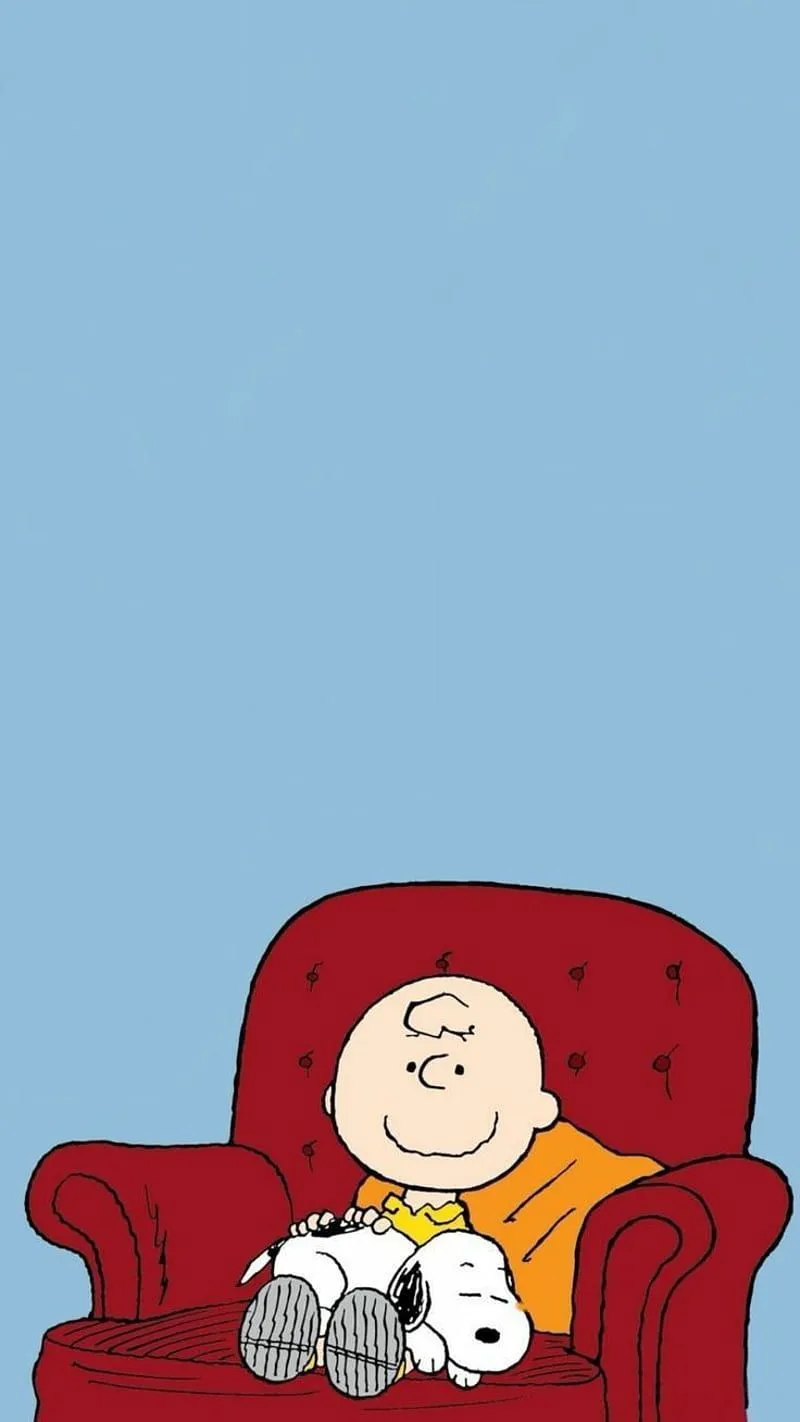 Charlie brown, charlie brown, couch, peanuts, snoopy, HD phone wallpaper