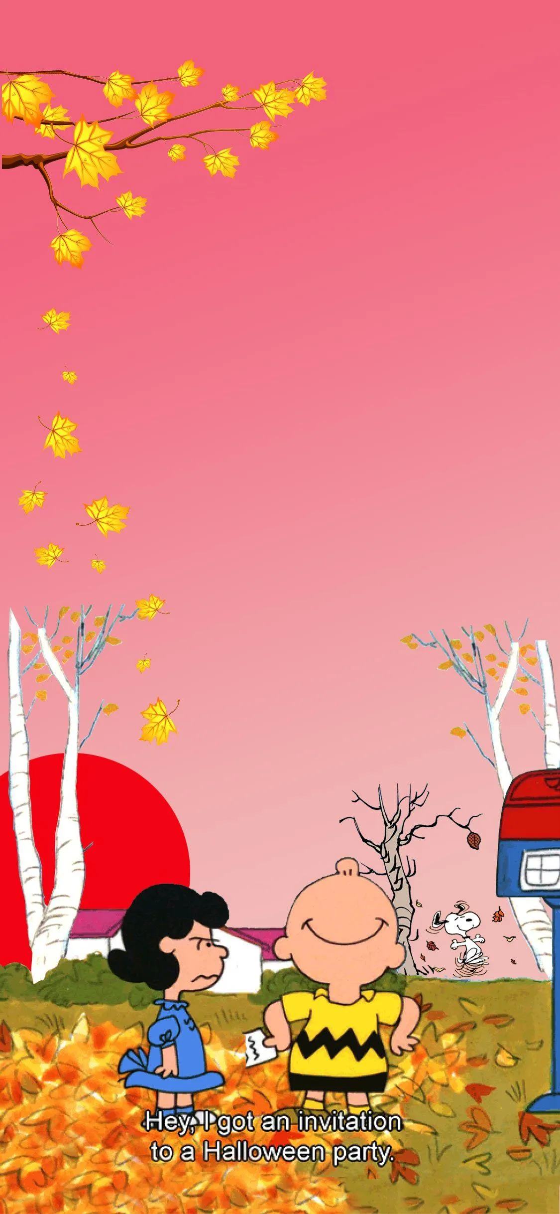 Peanuts Halloween iPhone Wallpaper Free Peanuts Halloween iPhone Background