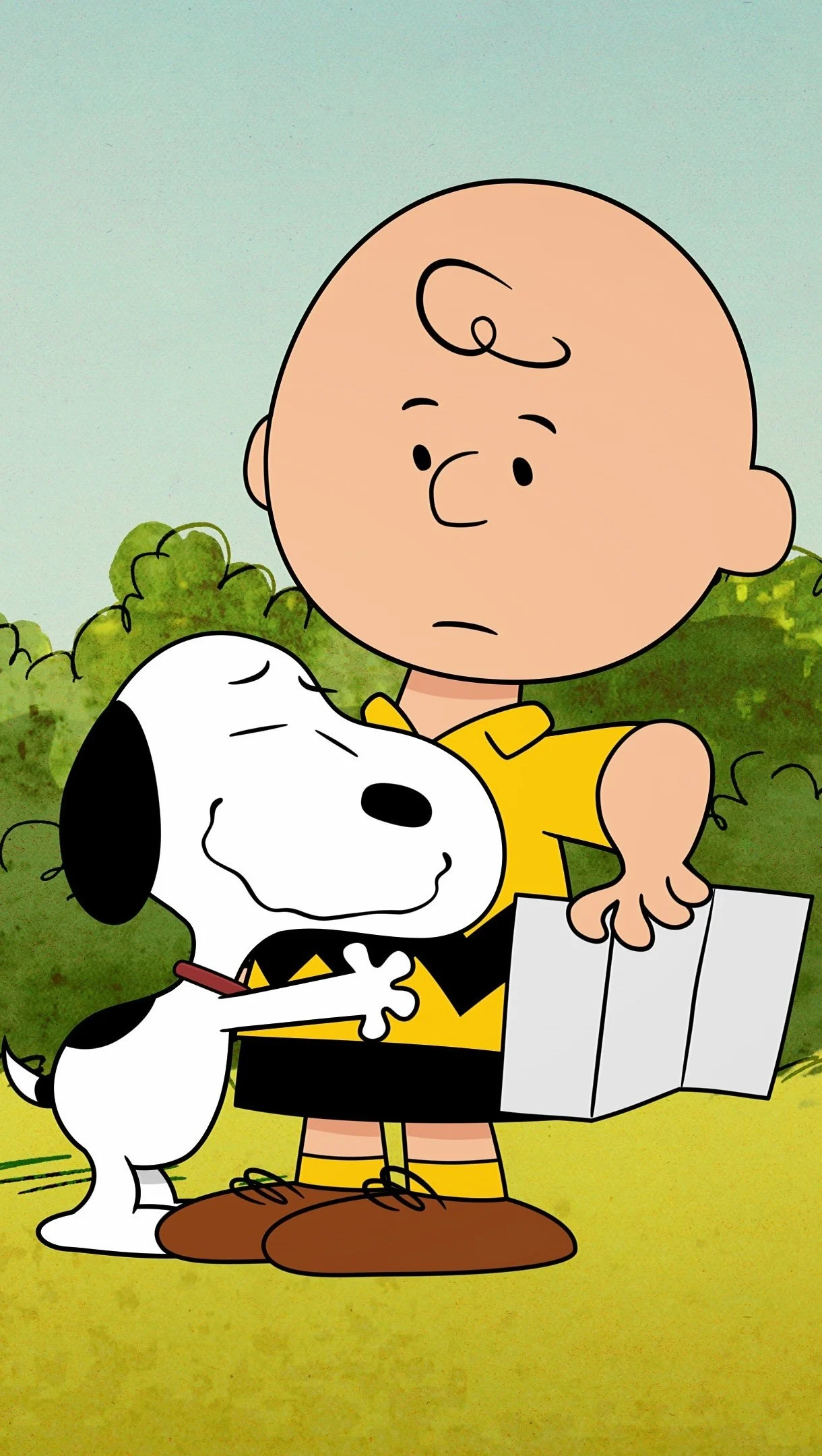 Snoopy and Charlie Brown Wallpaper 4K for iPhone and Mobile Phone