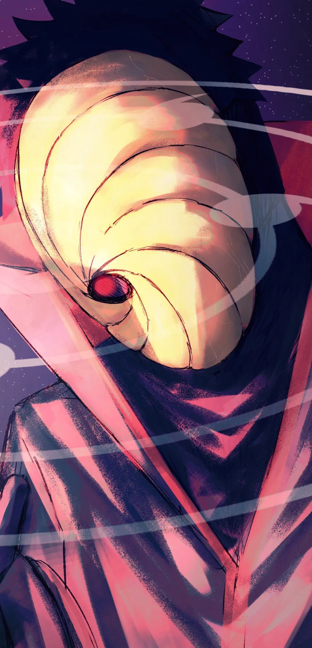 Obito Uchiha: Naruto Anime Phone Wallpaper Masterpiece