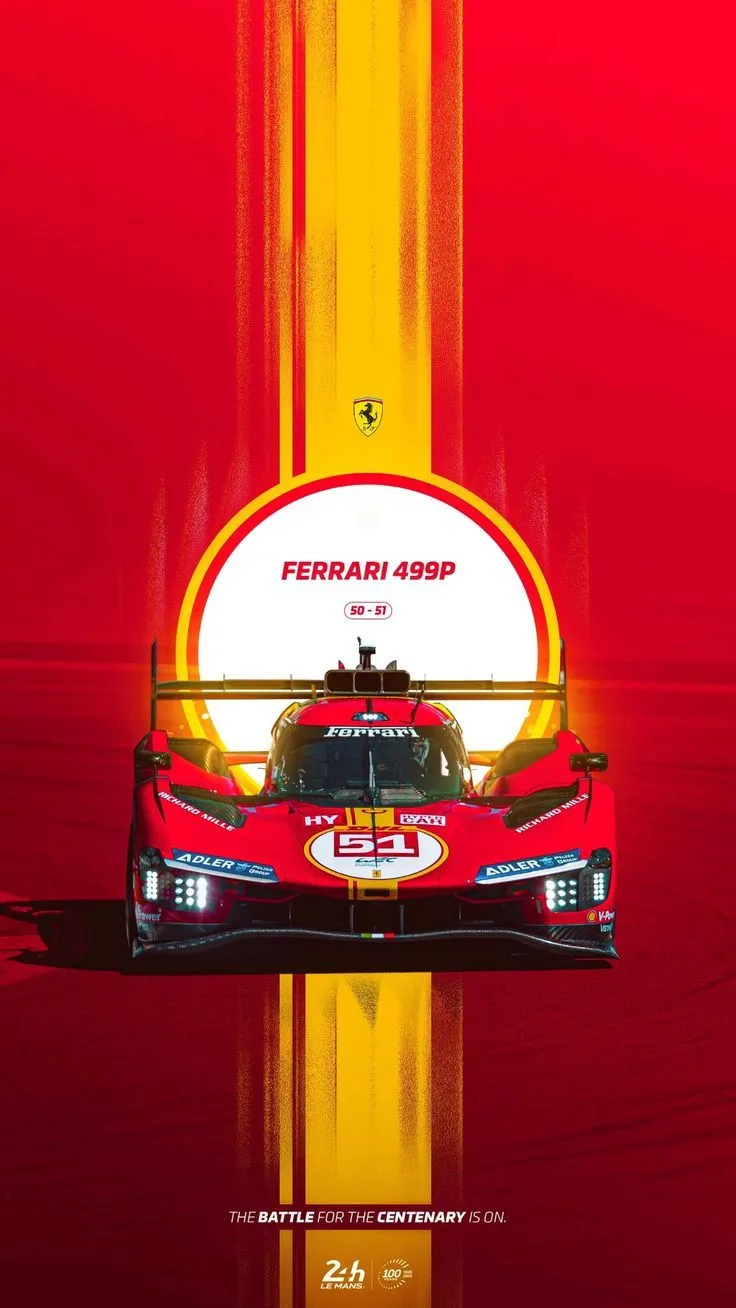 Ferrari 499P Wallpaper