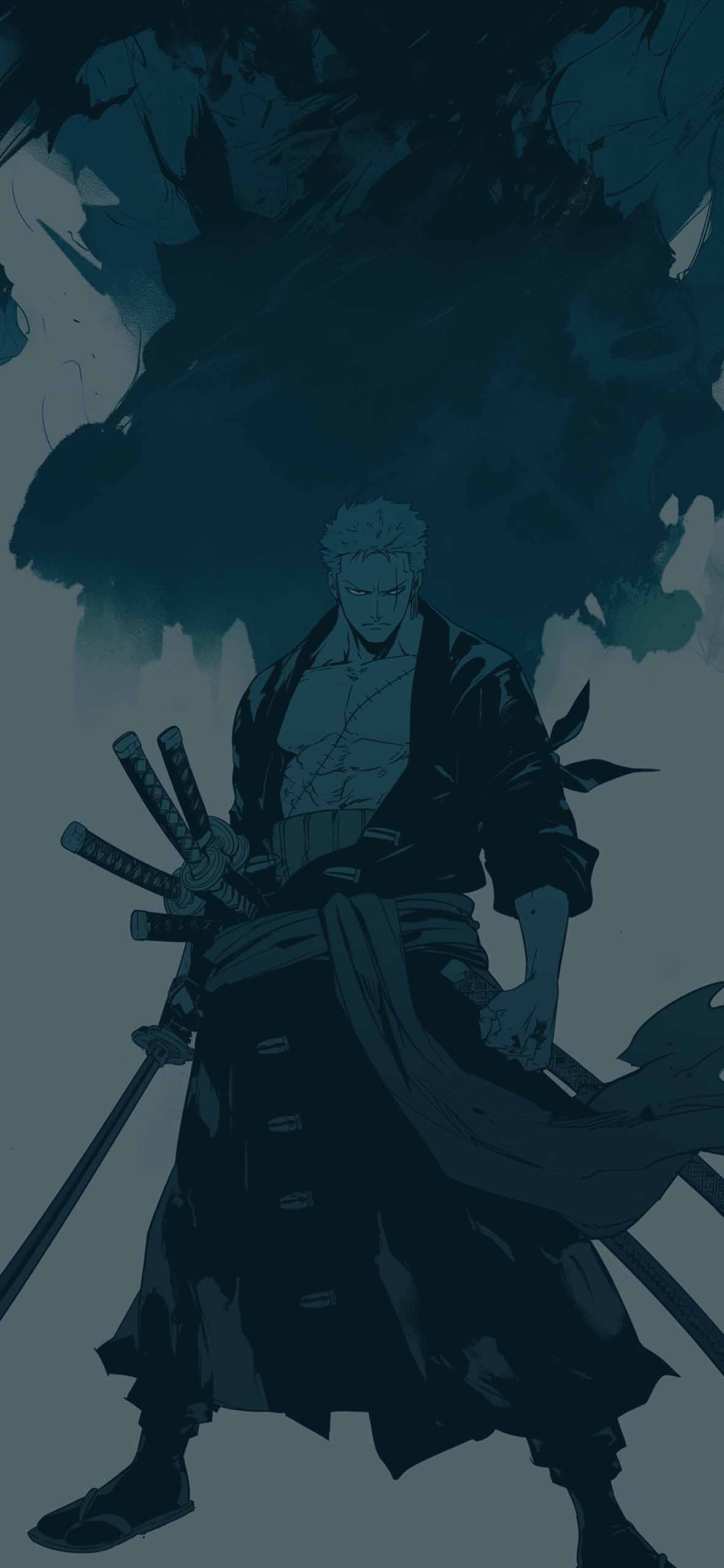 Roronoa Zoro One Piece Dark Wallpaper Wallpaper HD