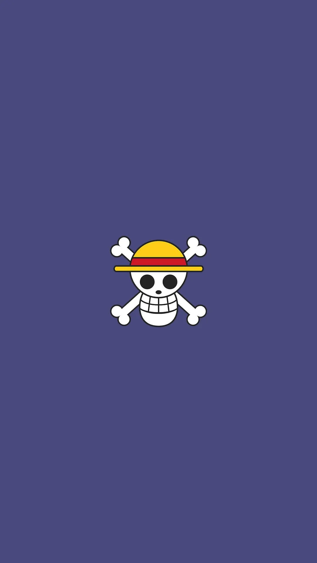 Download One Piece Logo Purple Wallpaper