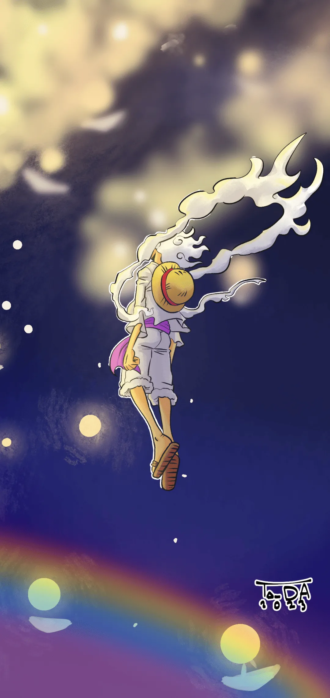 Monkey D. Luffy's Gear 5 Ascension Piece Anime Wallpaper