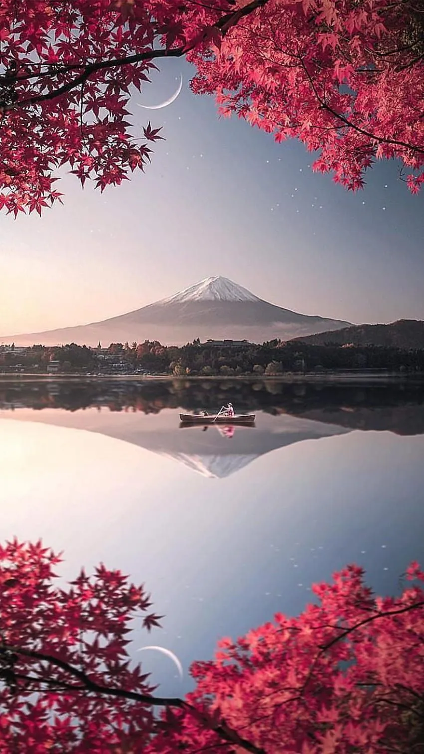 Japan, Mount, Fuji, Nature, iPhone, iPhone, peaceful iphone HD phone wallpaper
