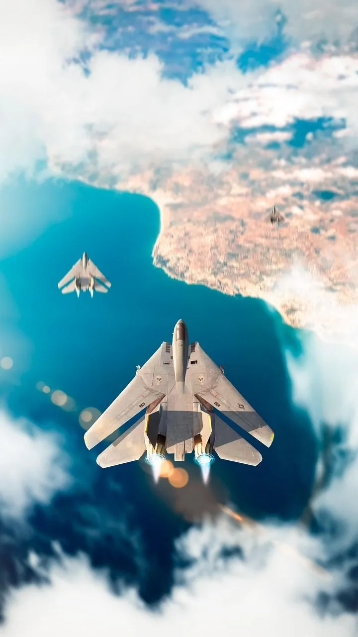 Plane Military Art