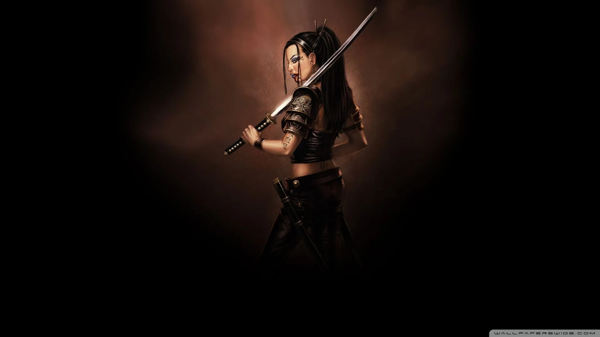 Samurai Sword 4K UHD Wallpaper for UltraHD Desktop and TV, Widescreen and UltraWide Display, Dual Monitor, Smartphone and Tablet Devices