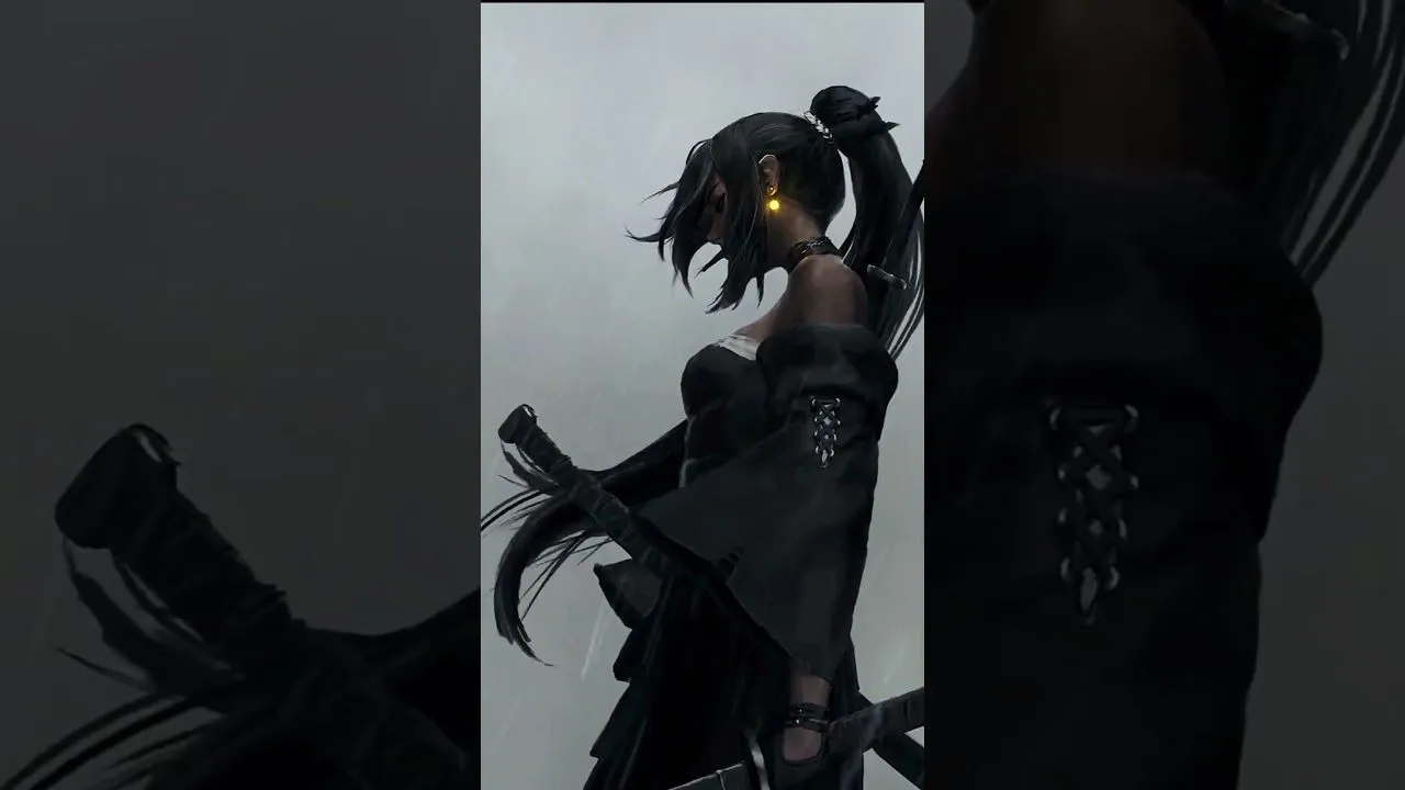 samurai girl live wallpaper for android 4 k hd