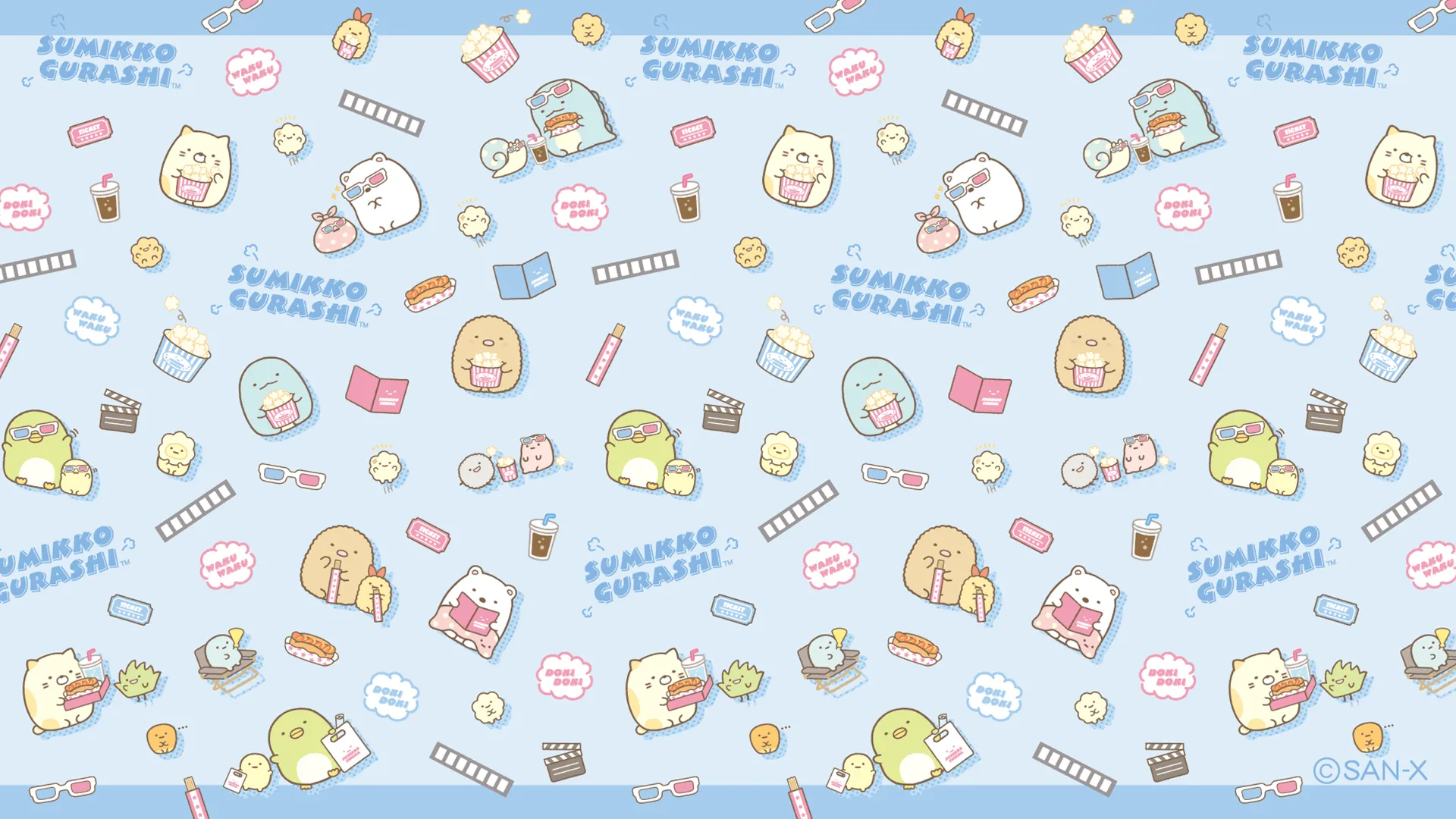 Download Anime Sumikko Gurashi HD Wallpaperx1080