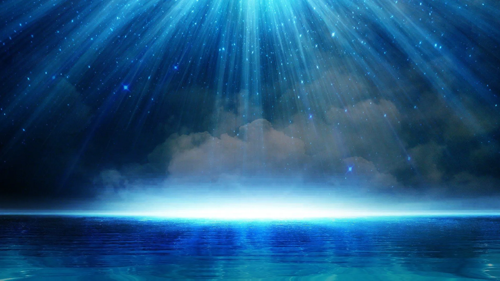 Glow Lights Sea Texture Wallpaper HD / Desktop and Mobile Background