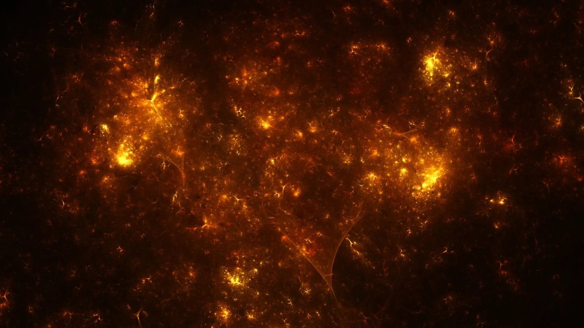 Galactic Spark: Sci Fi Space Glow HD Wallpaperx1080