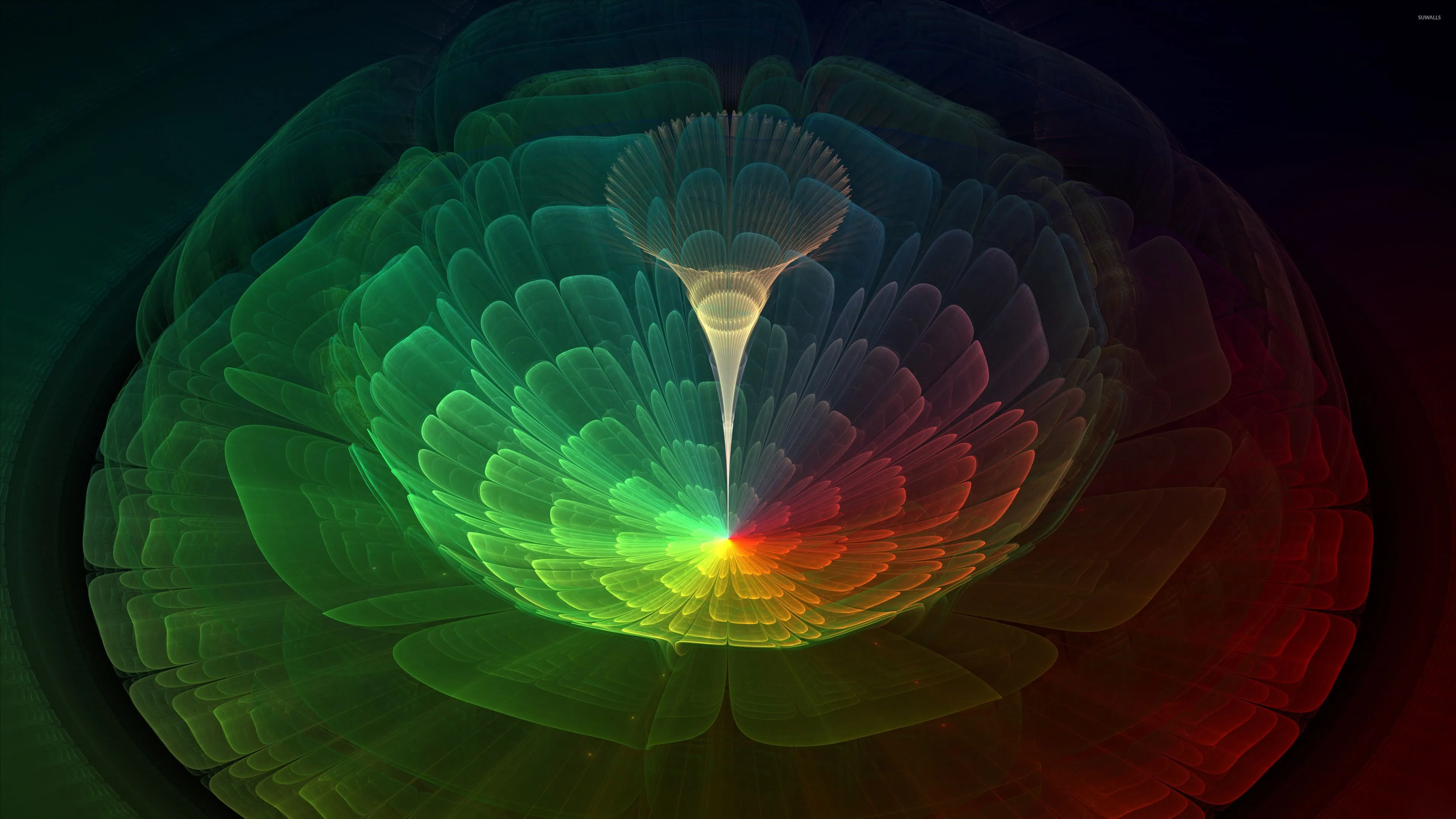 Glowing flower [2] wallpaper wallpaper