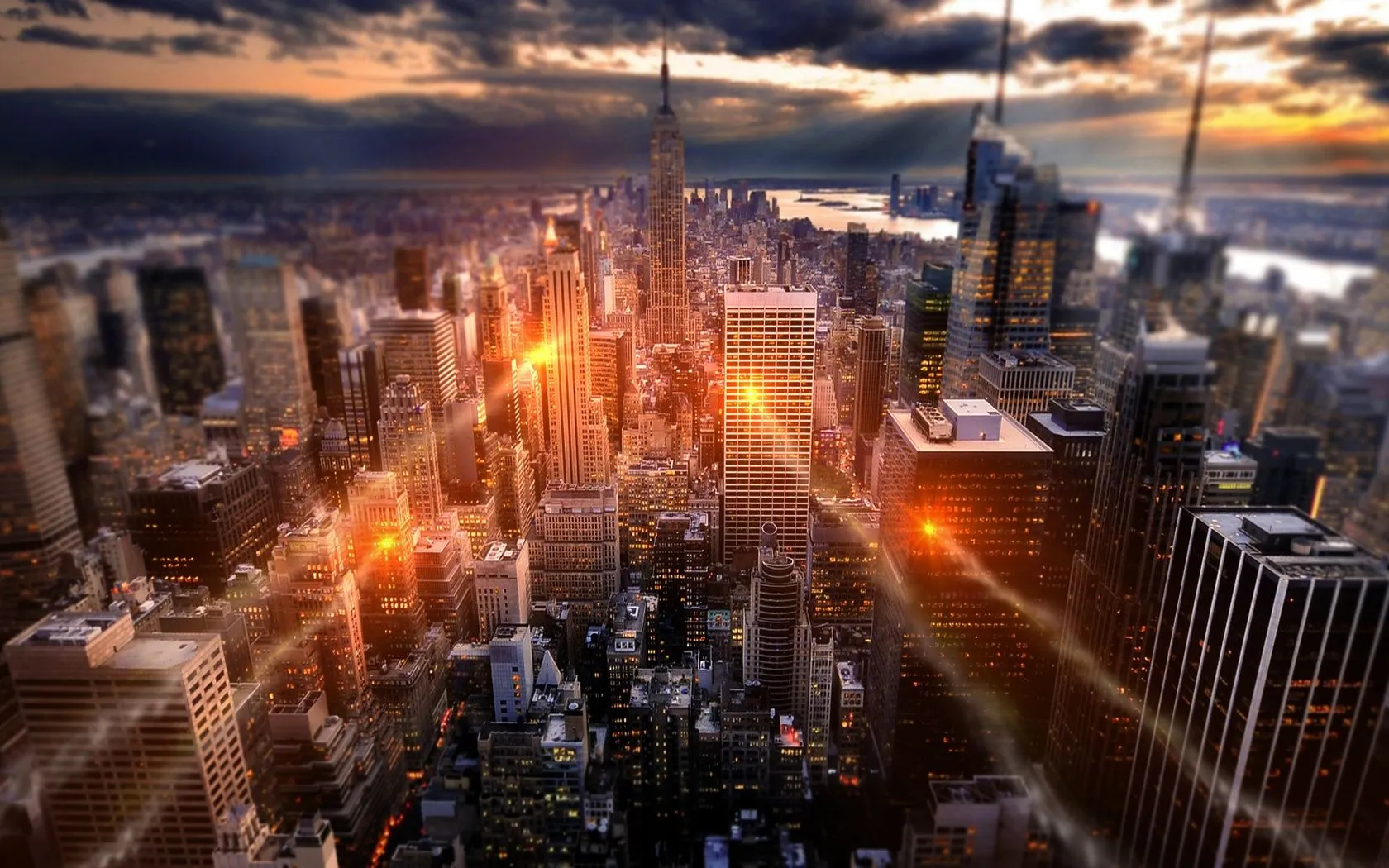 new york, city, glow Wallpaper, HD City 4K Wallpaper, Image and Background