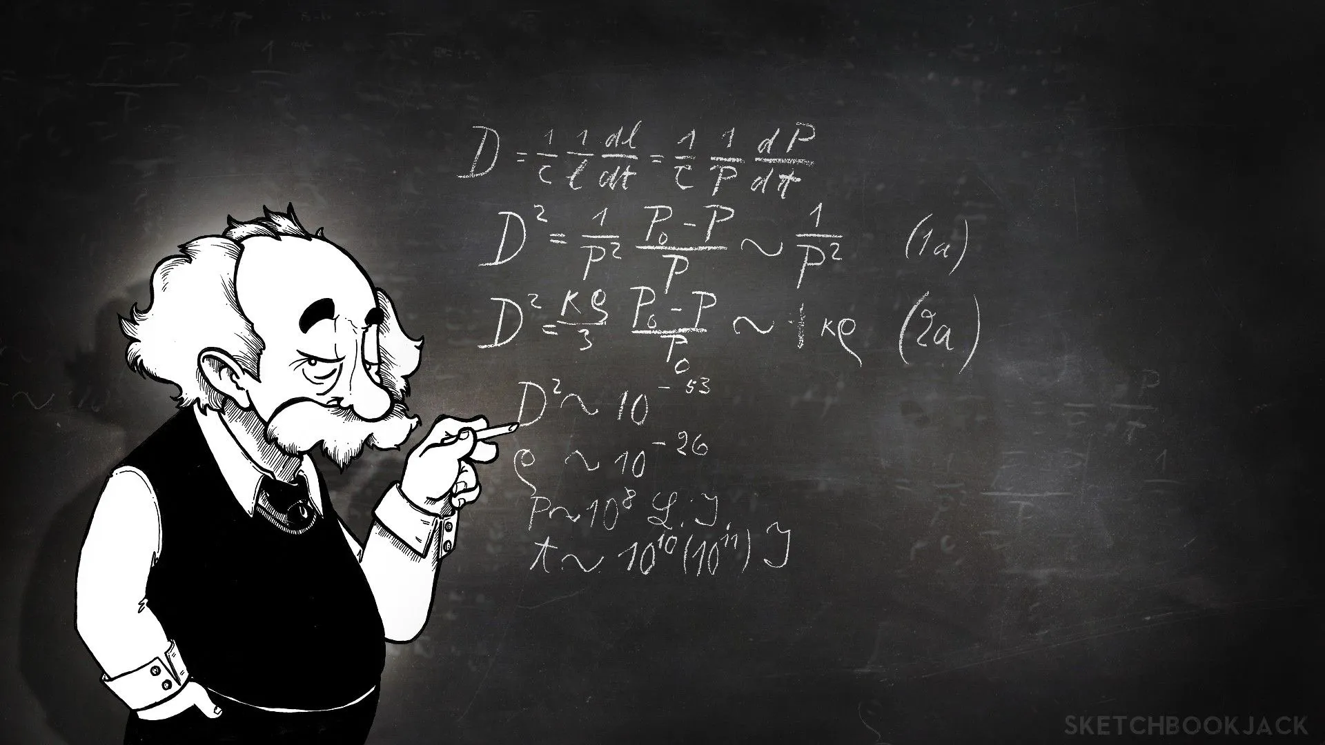 albert, Einstein, Physics, Chalk, Board, Math Wallpaper HD / Desktop and Mobile Background
