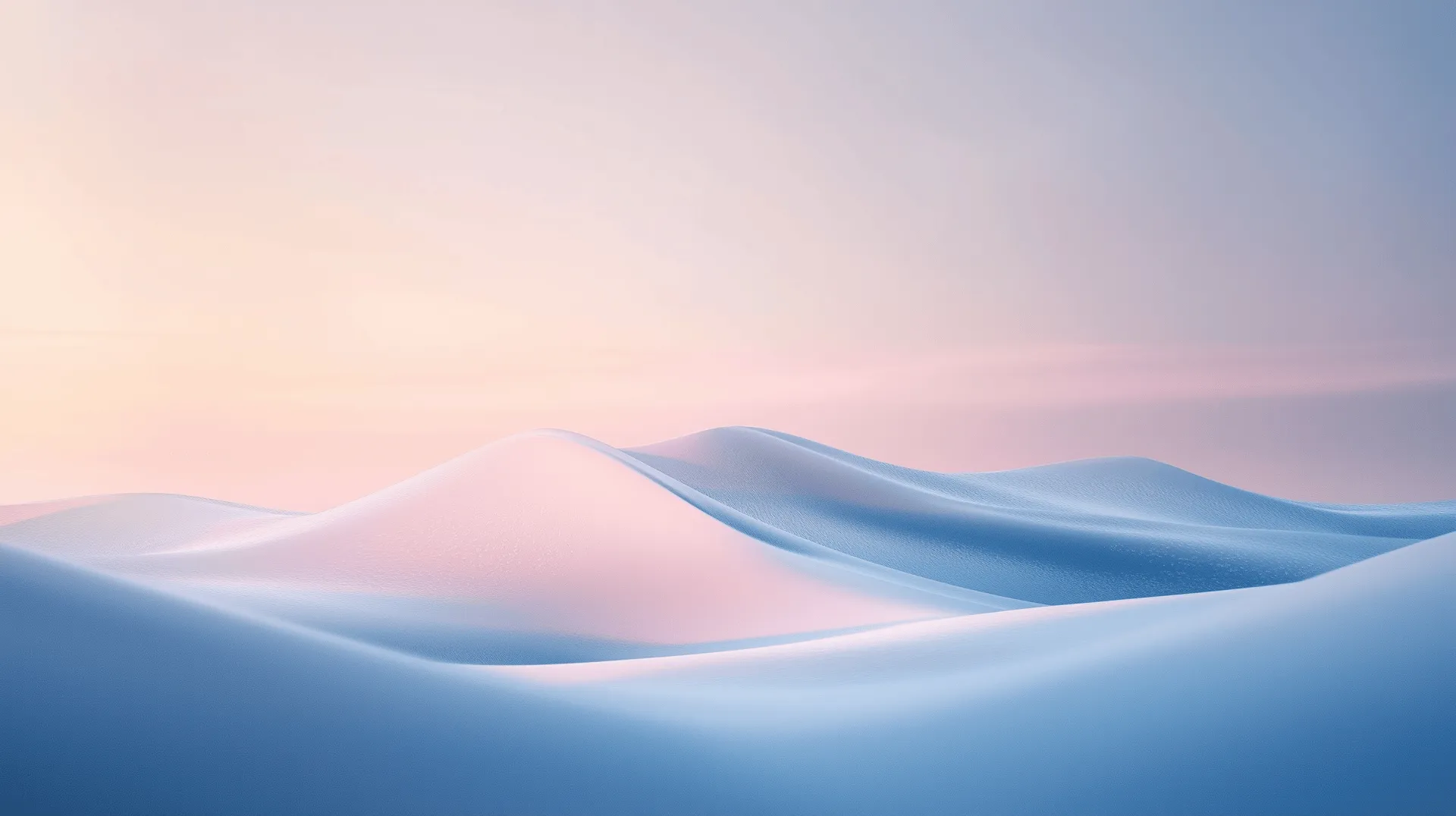 Soft Horizons: A Minimalist Pastel HD Wallpaper