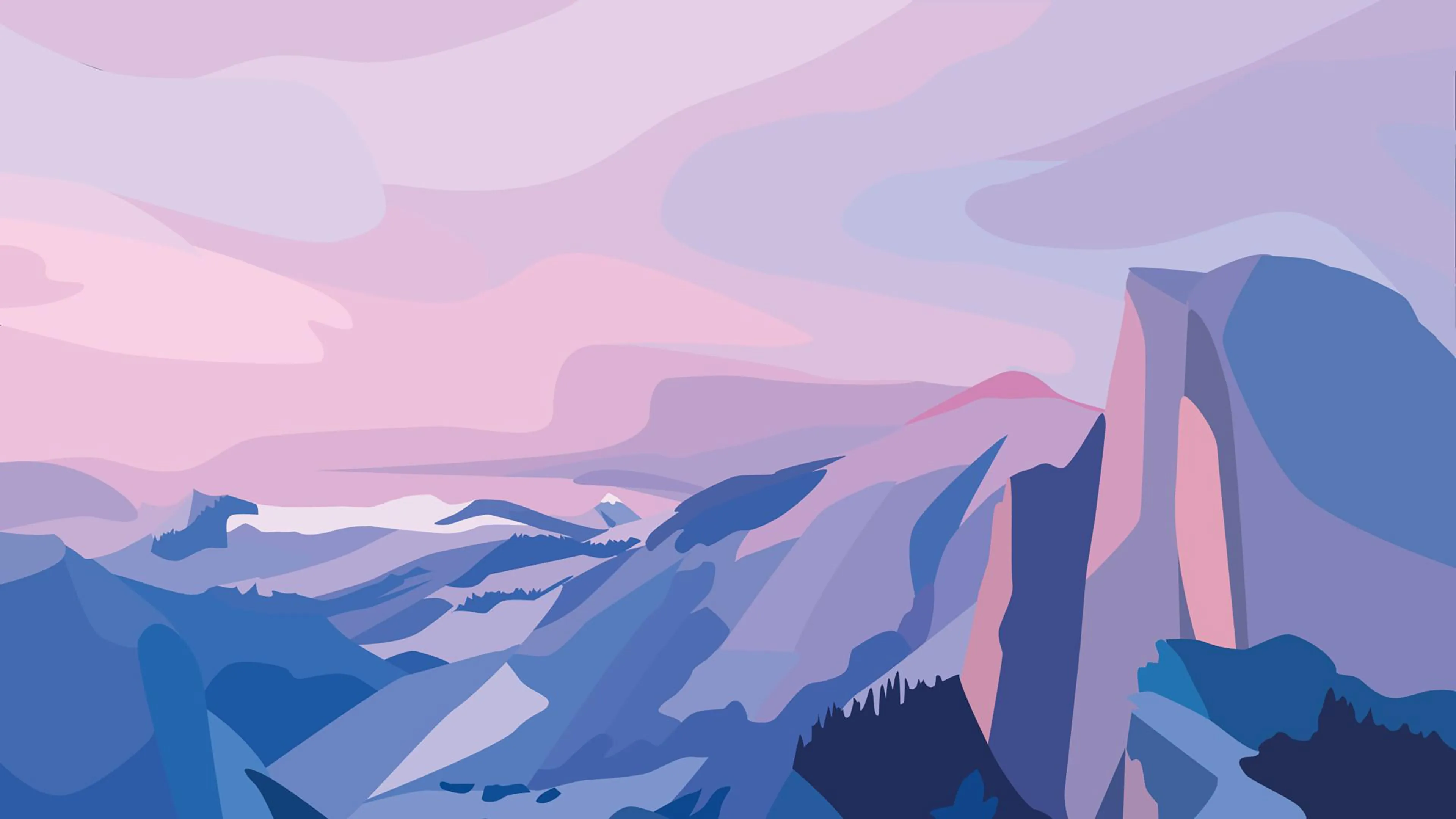 Wallpaper Minimalism, Ecoregion, Violet, Art, Magenta, Background Free Image