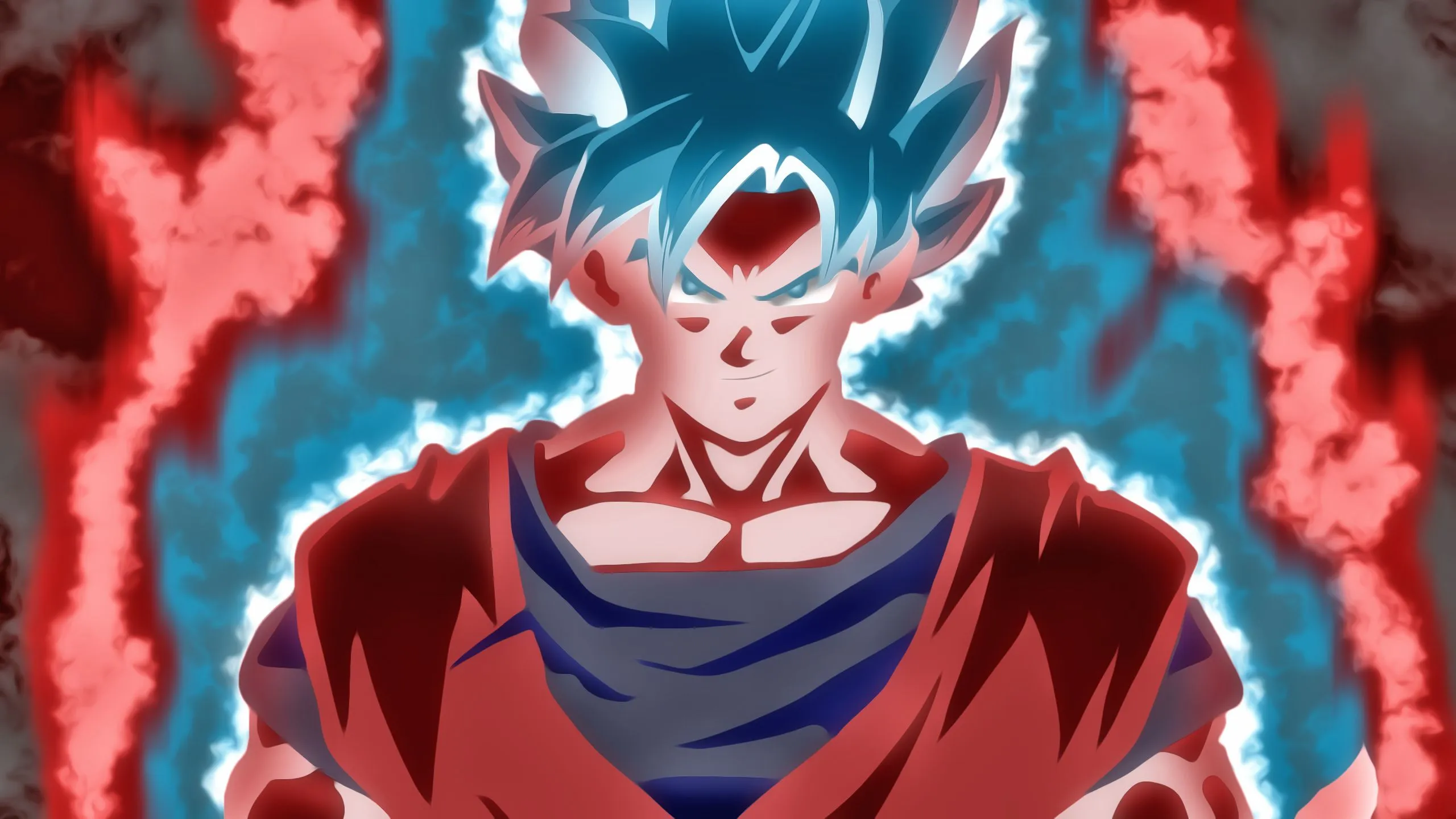 Desktop wallpaper: Dragon Ball, Anime, Goku, Super Saiyan Blue 4K free download for PC. 420923
