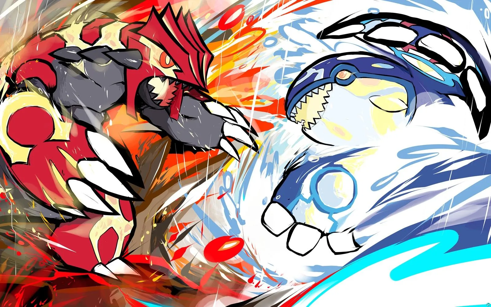 Primal Kyogre HD Wallpaper Desktop Image and Photo